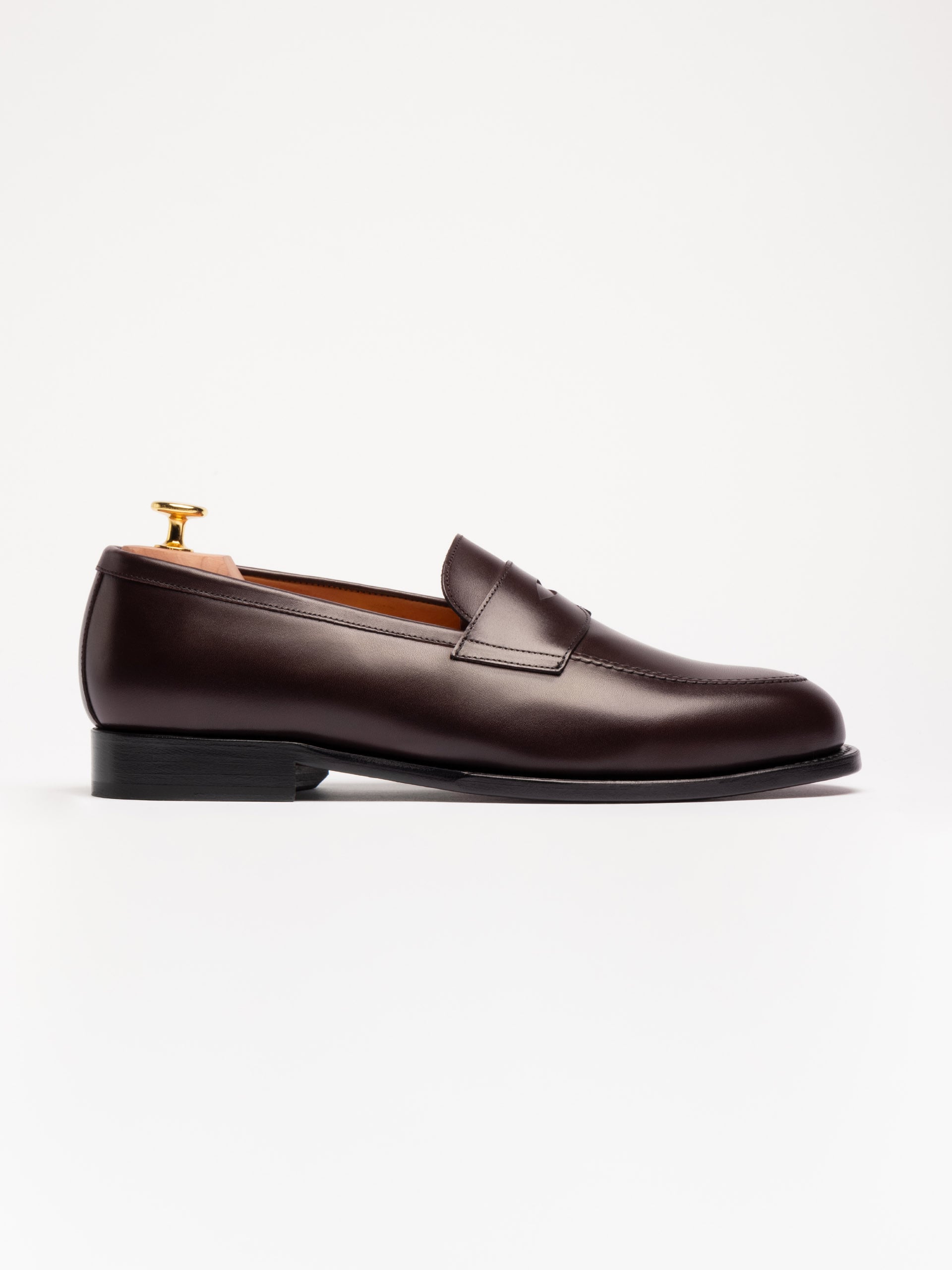 The Penny Loafer - Burgundy Calf