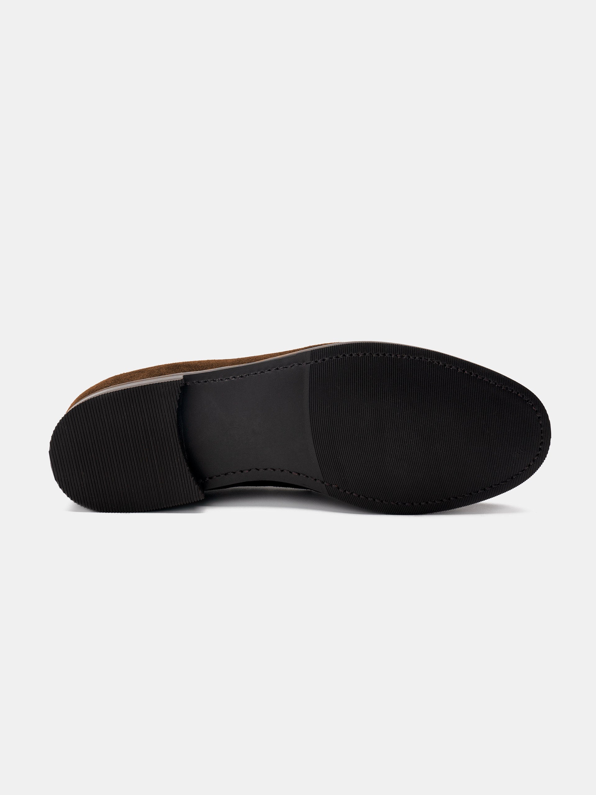 The Penny Loafer - Medium Brown Suede