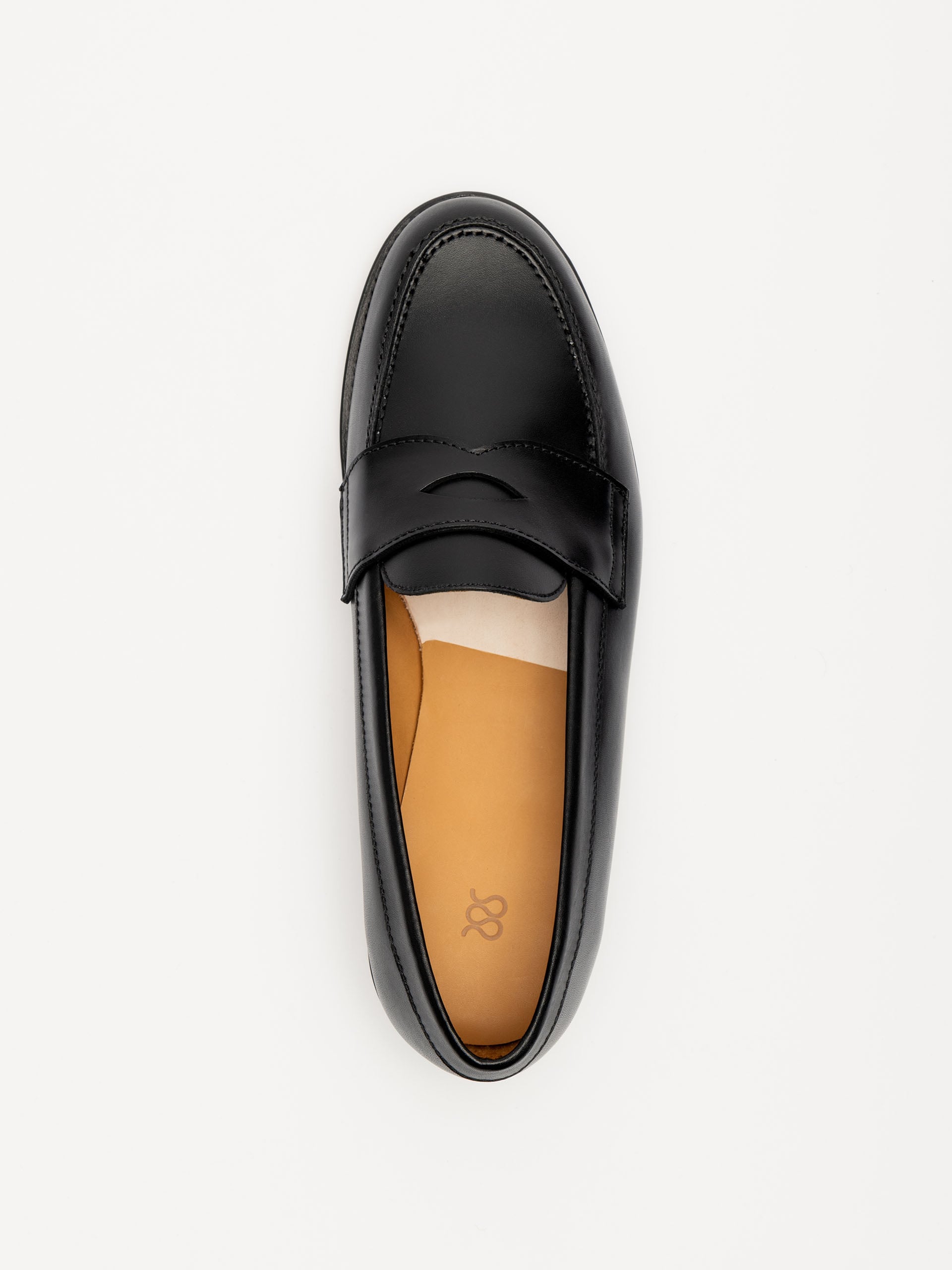 The Ivy Loafer - Black Calf