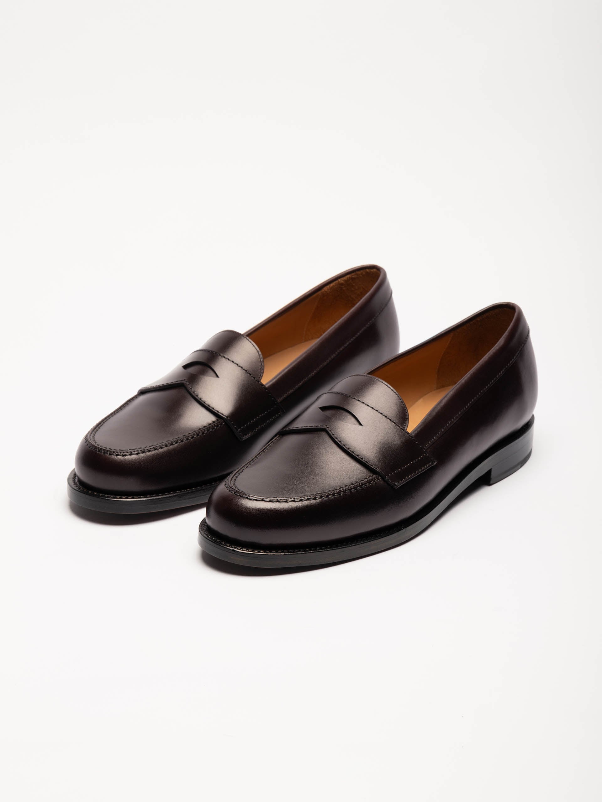 The Ivy Loafer - Burgundy Calf