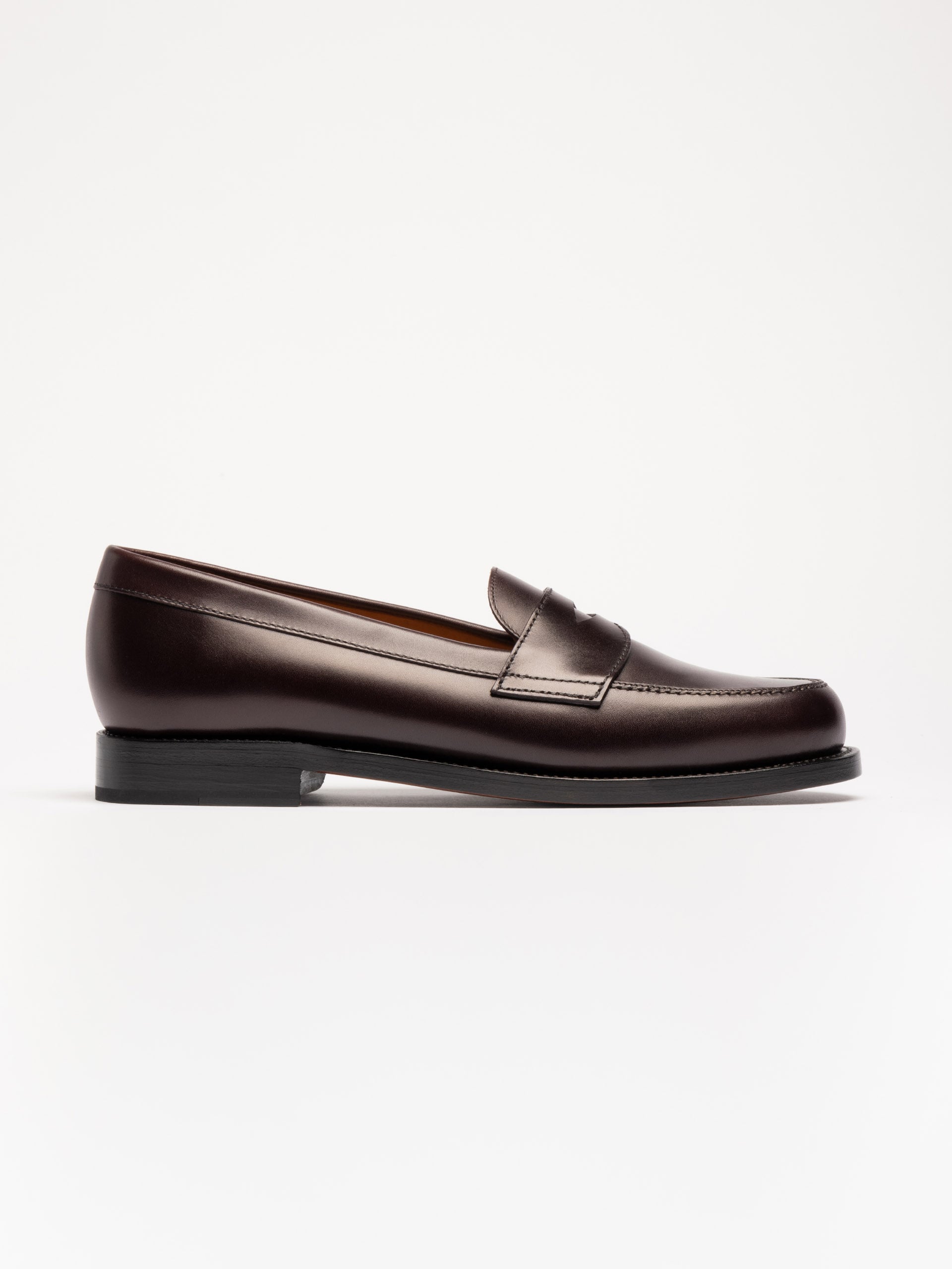 The Ivy Loafer - Burgundy Calf