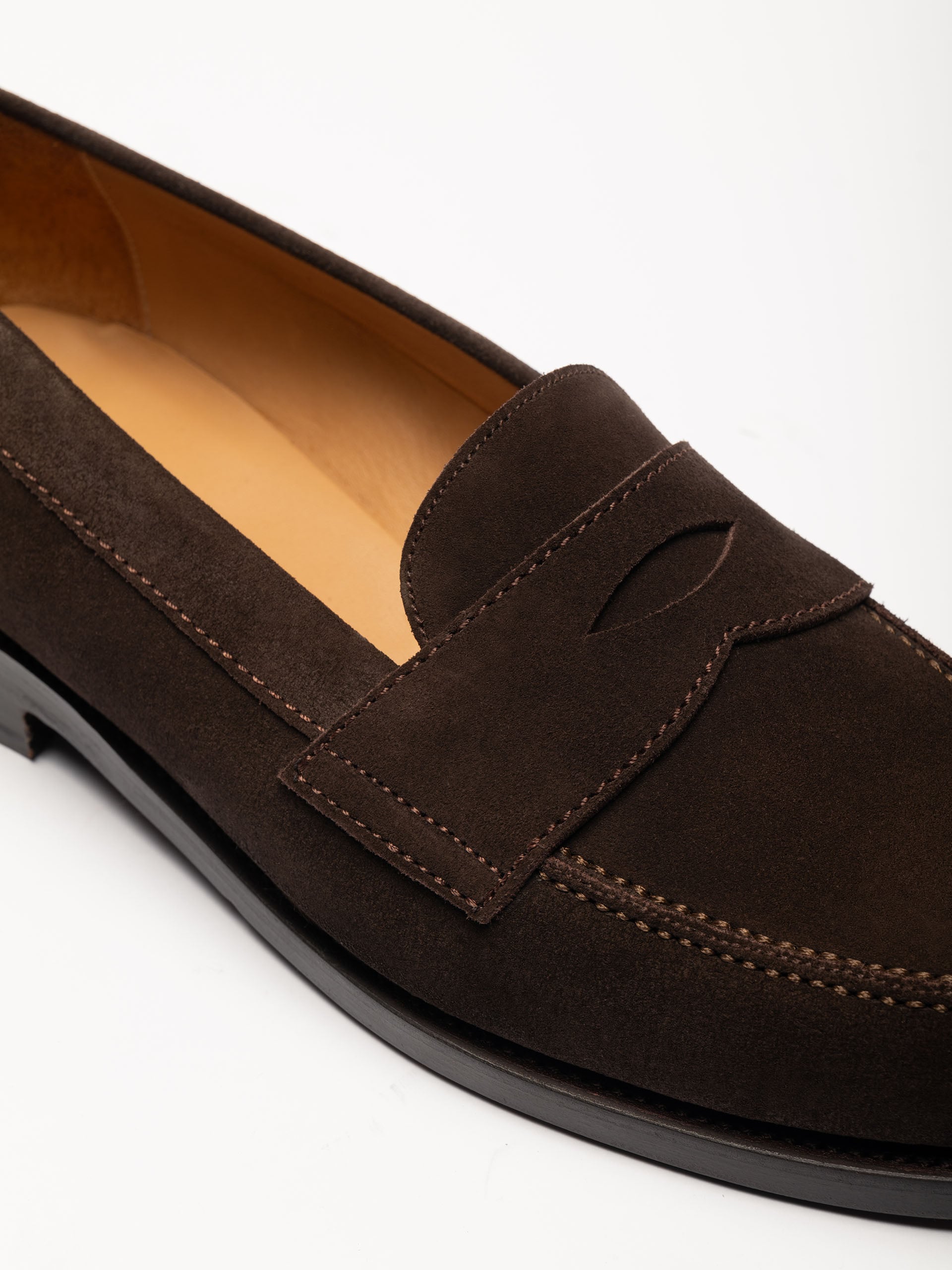 The Ivy Loafer - Brown Suede