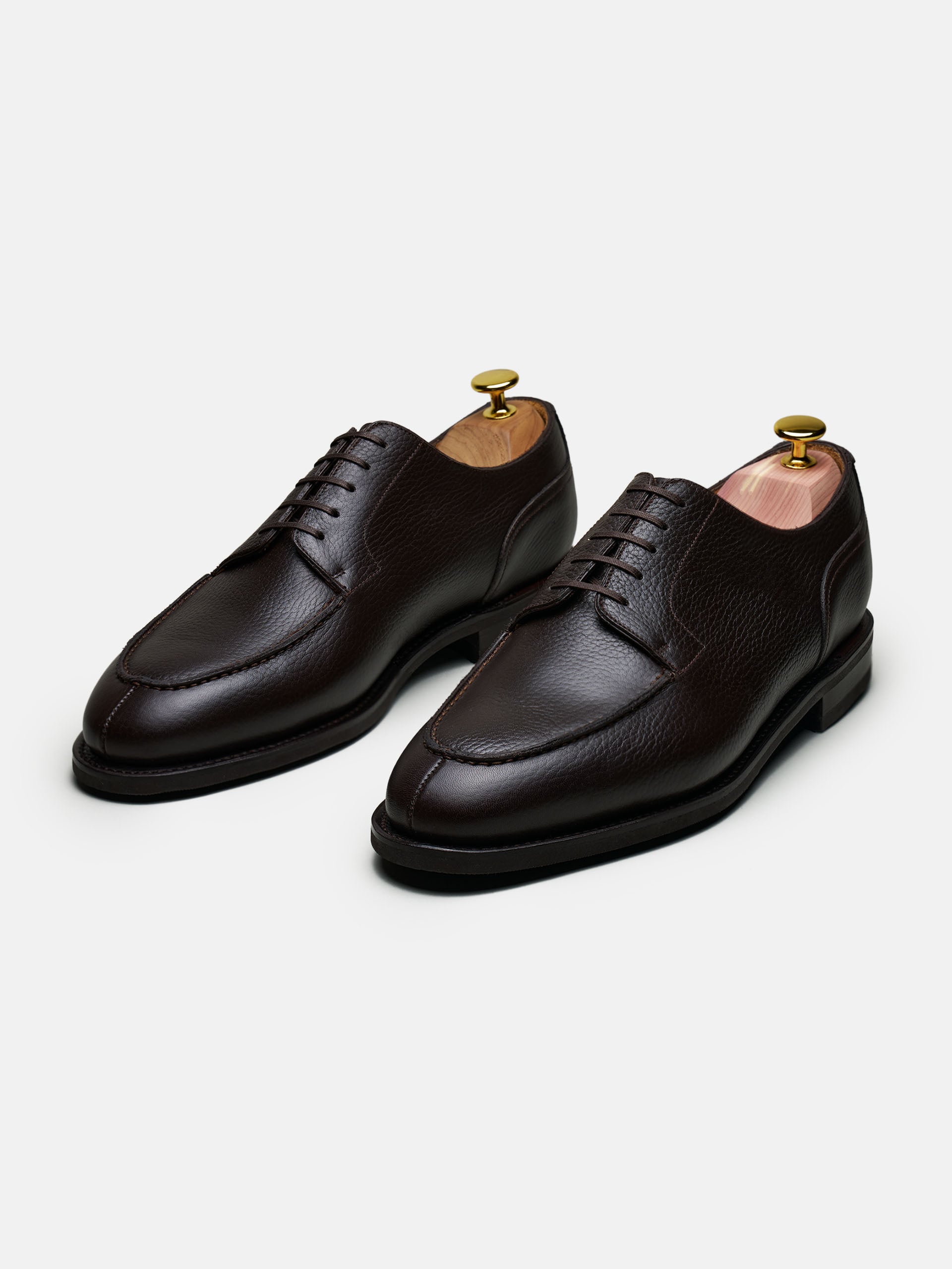 The Split Toe Derby - Brown Grain