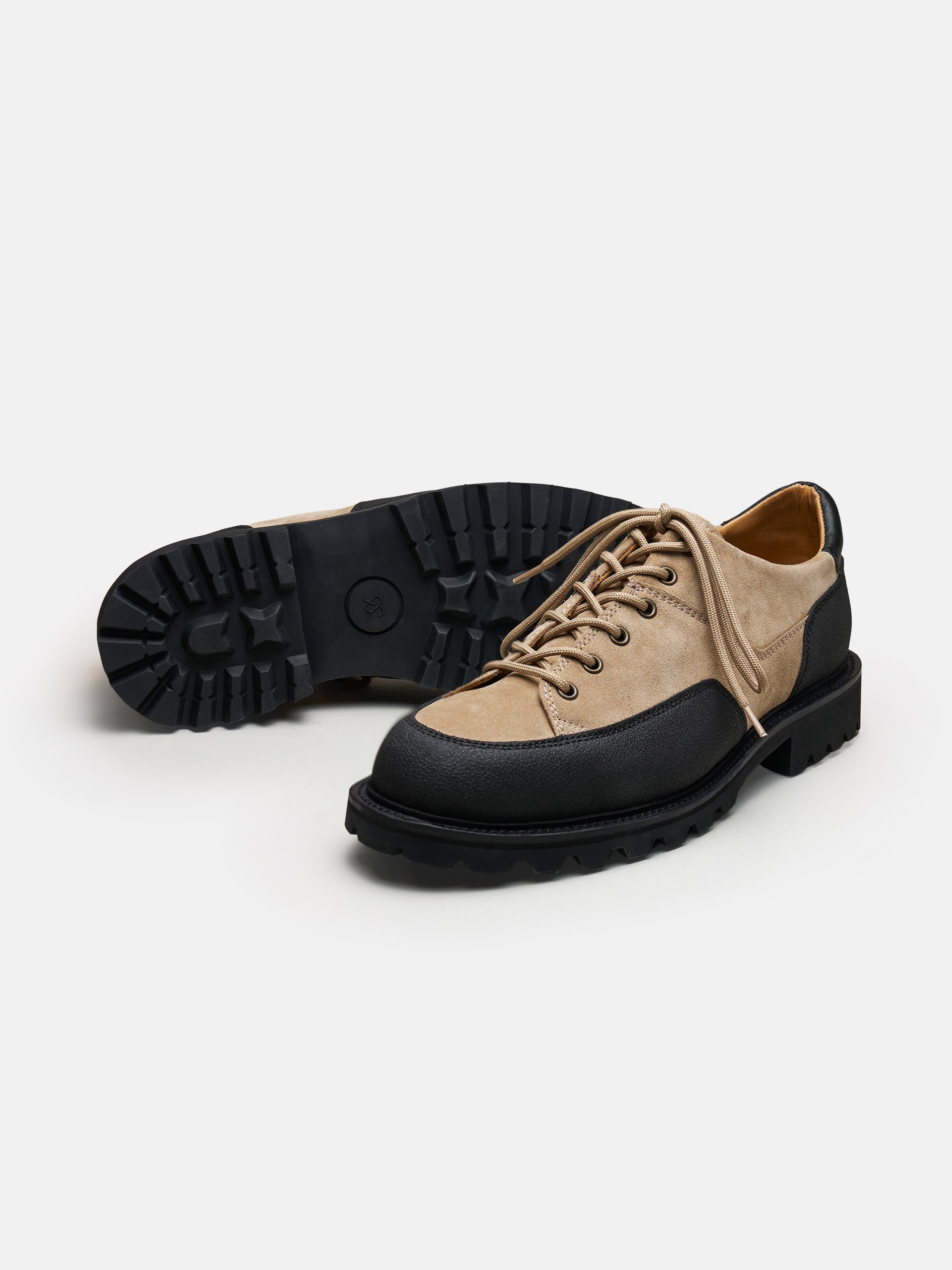 The Hybrid Hiker Sneaker - Sand Suede