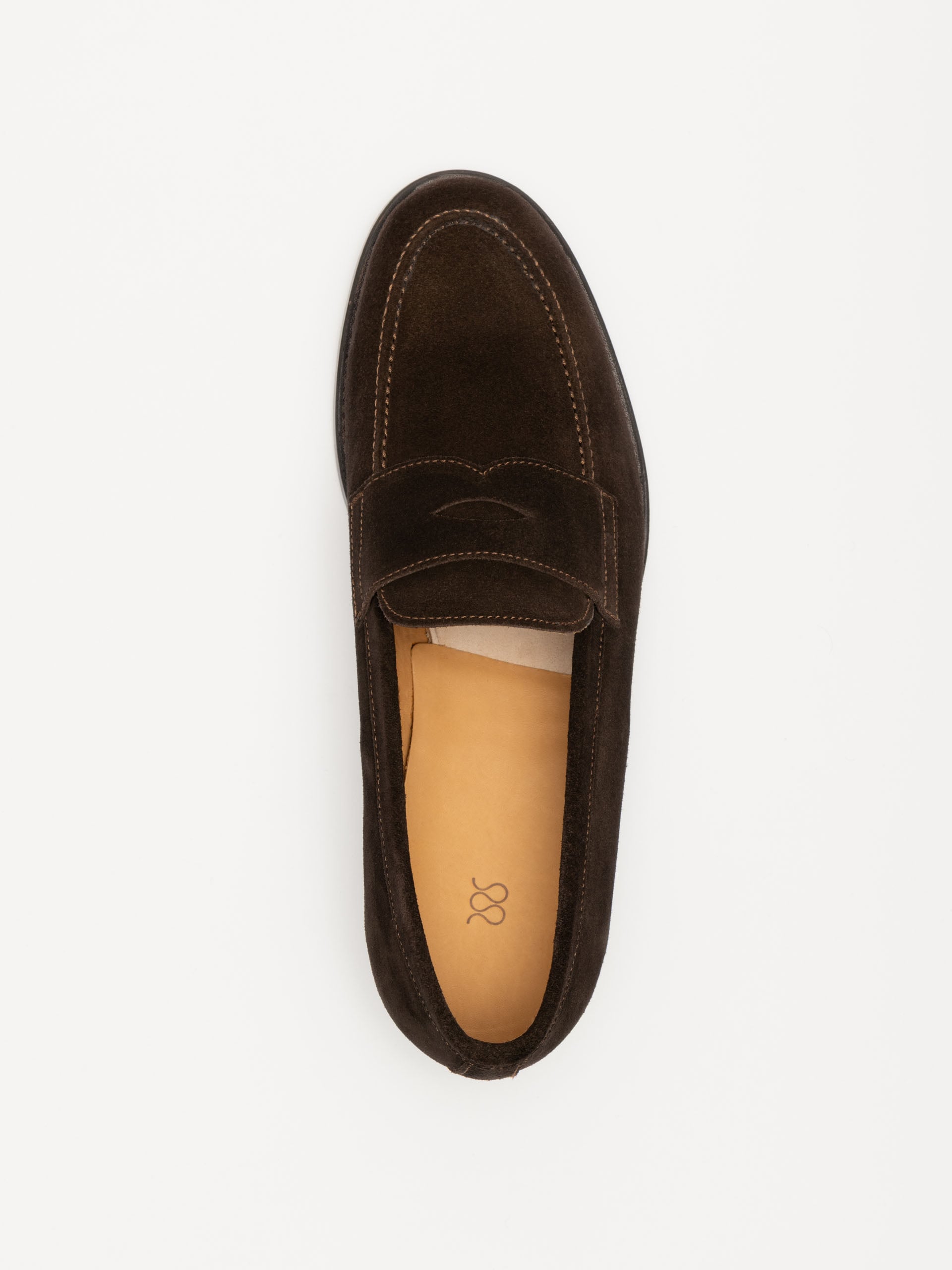The Penny Loafer - Brown Suede