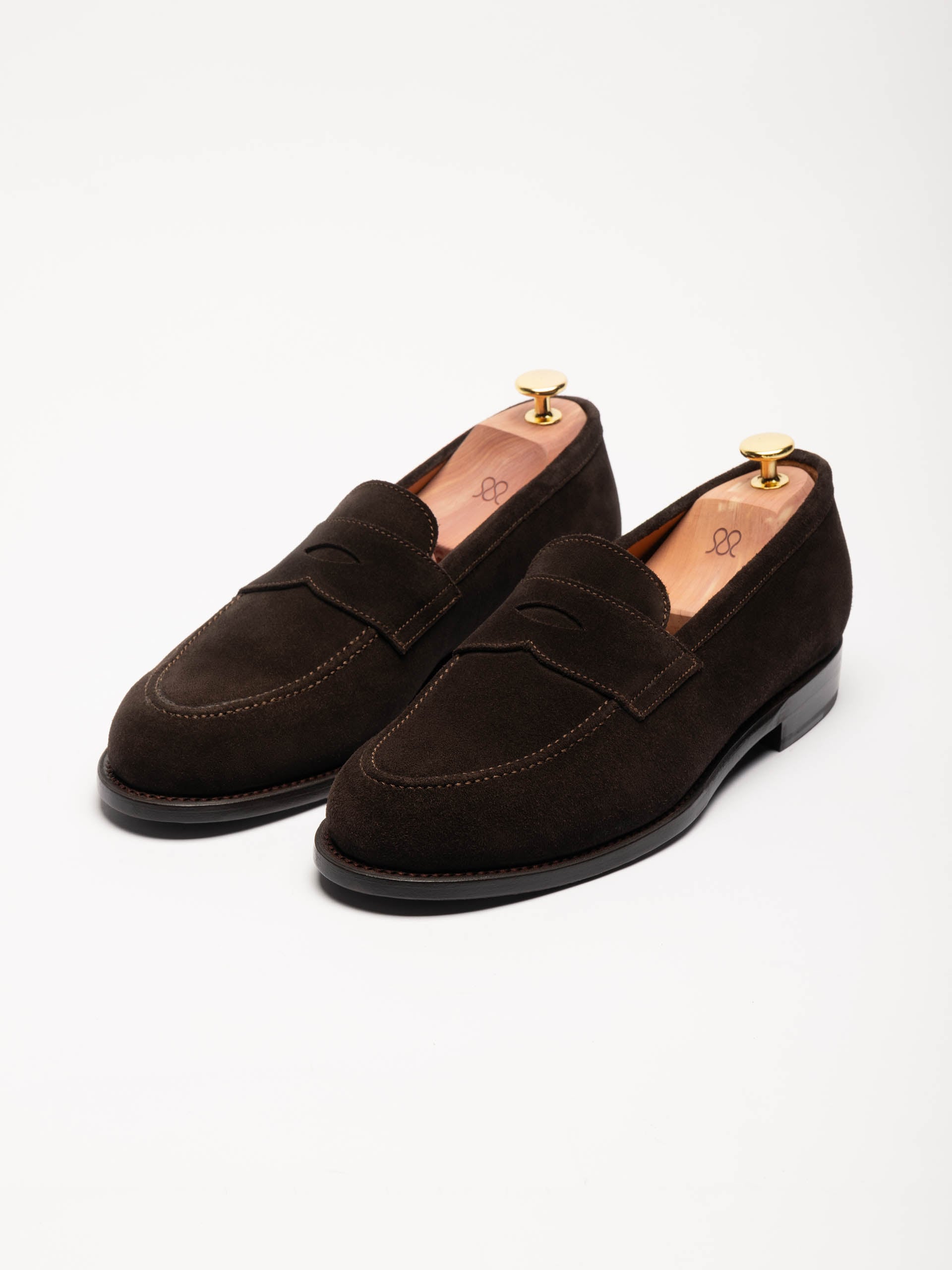The Penny Loafer - Brown Suede