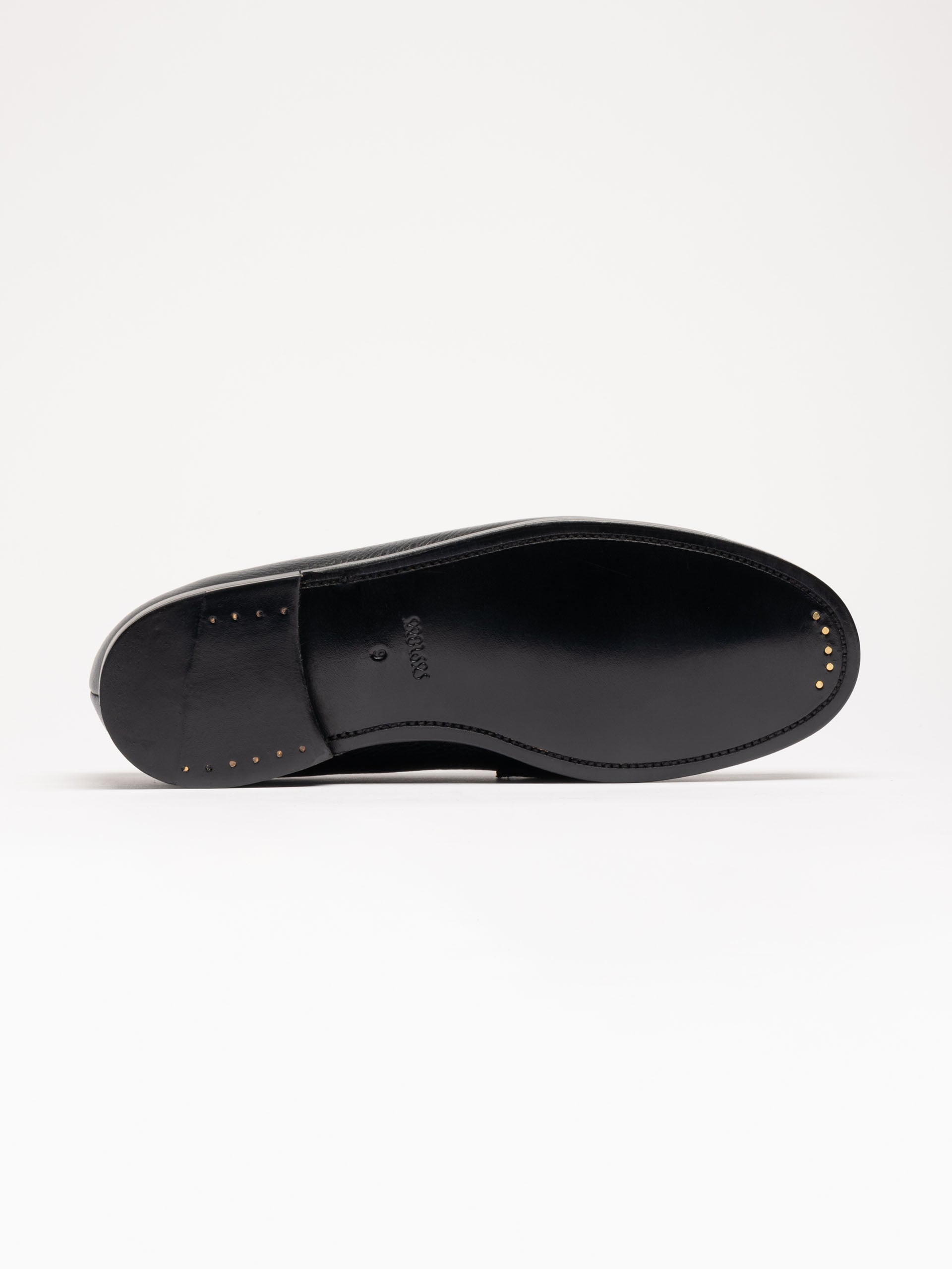 The Ivy Loafer - Black Grain