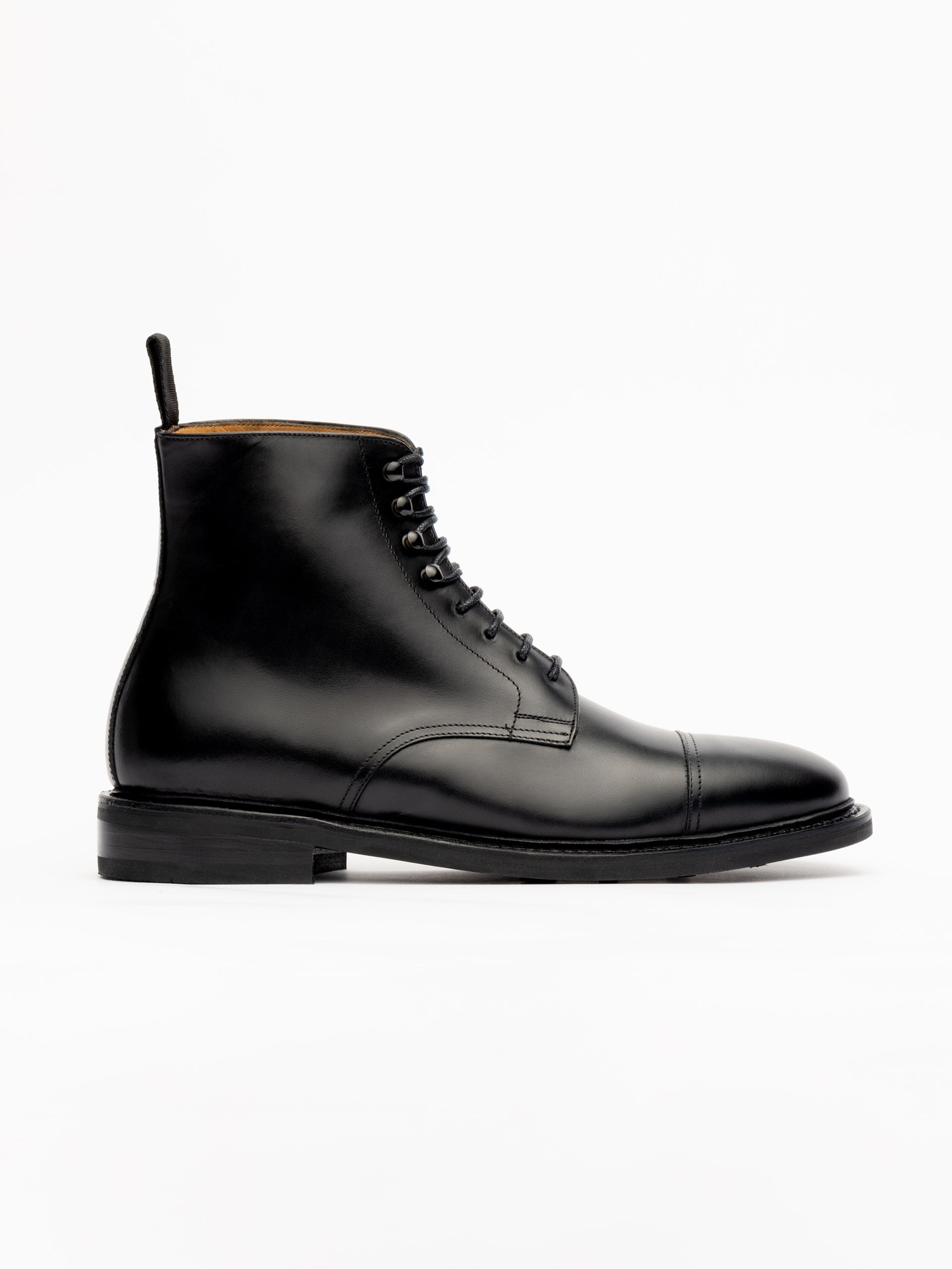 The Jumper Boot - Black Calf