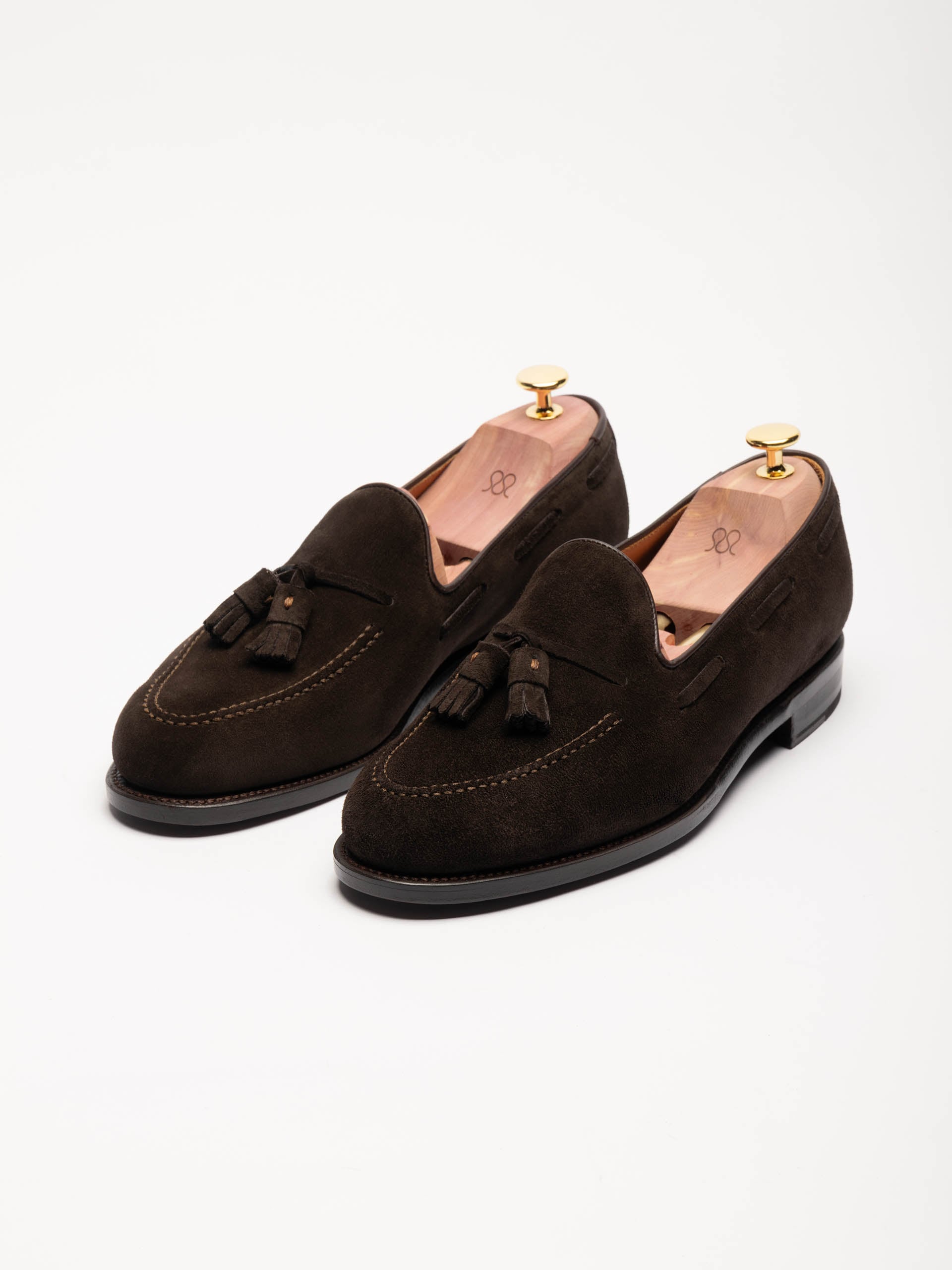 The Tassel Loafer - Brown Suede