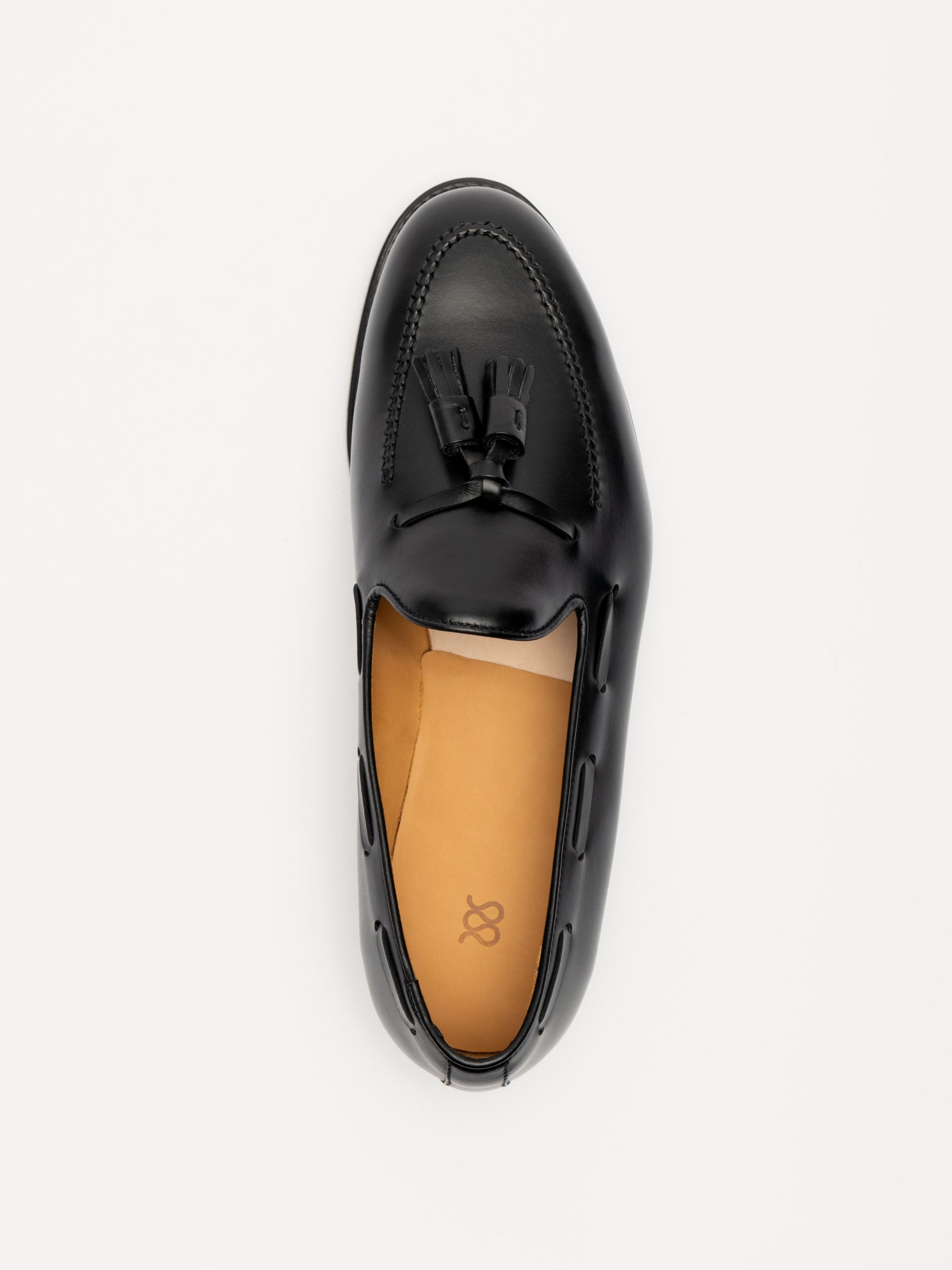 The Tassel Loafer - Black Calf