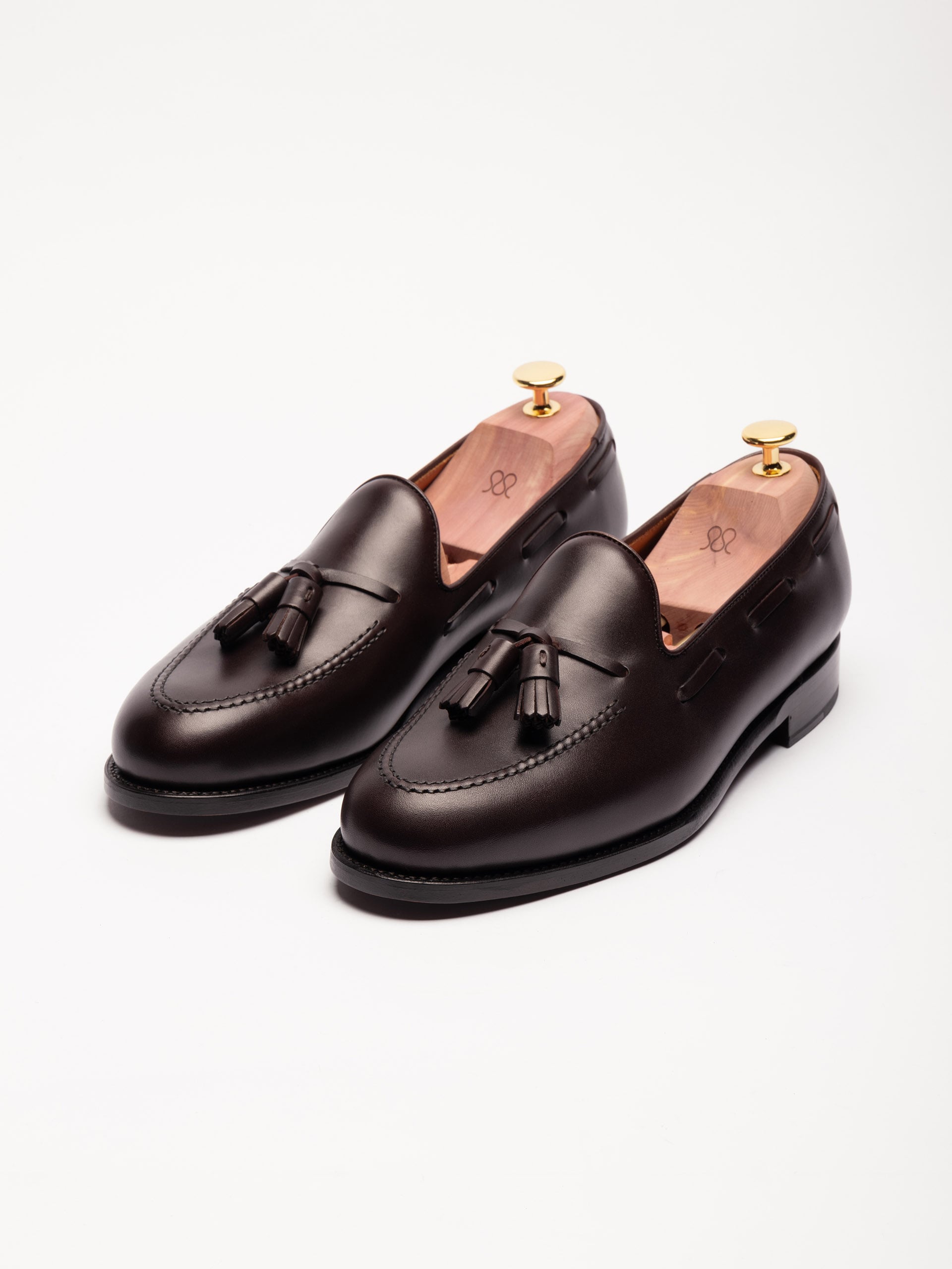 The Tassel Loafer - Burgundy Calf