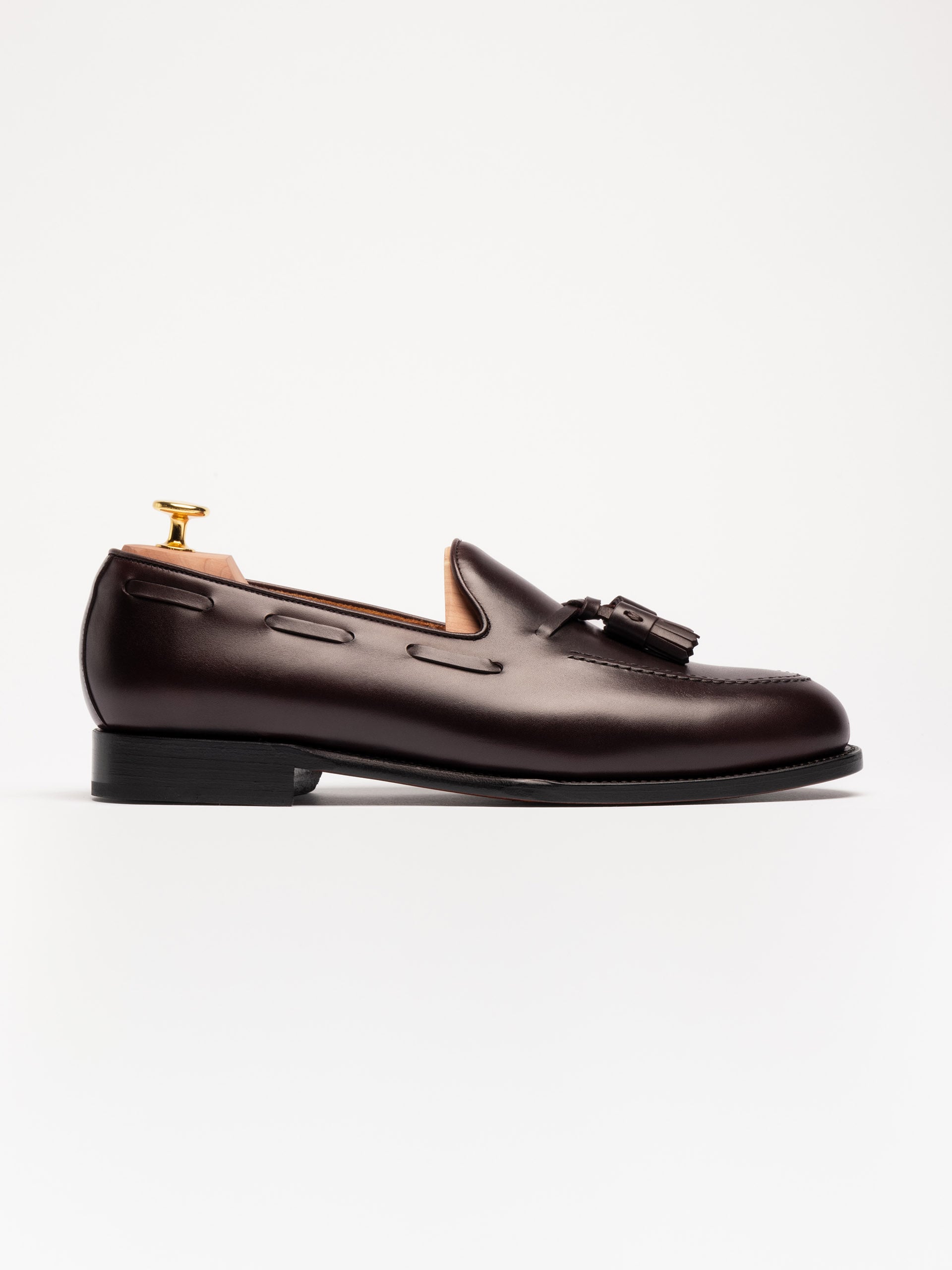 The Tassel Loafer - Burgundy Calf