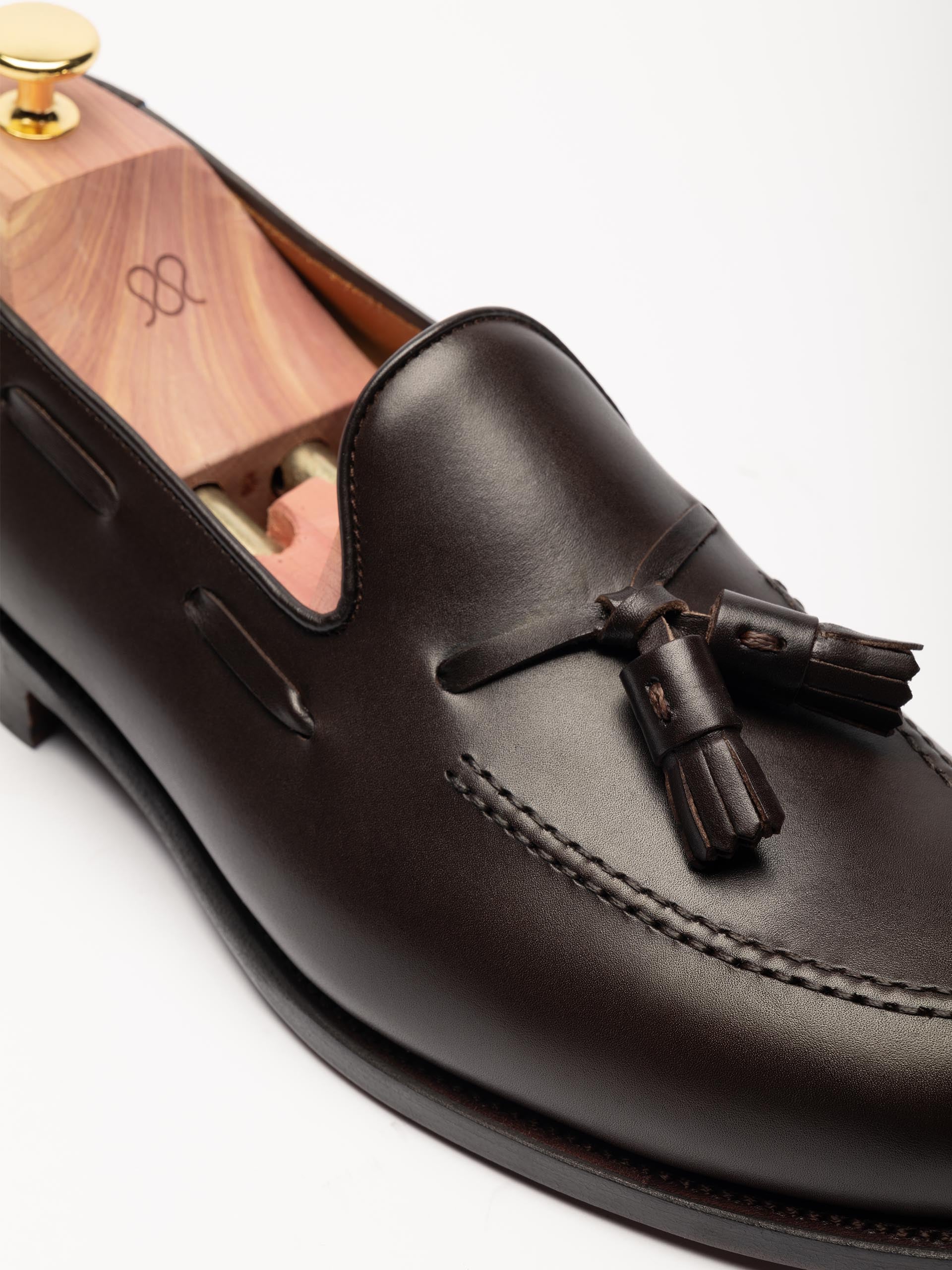 The Tassel Loafer - Brown Calf