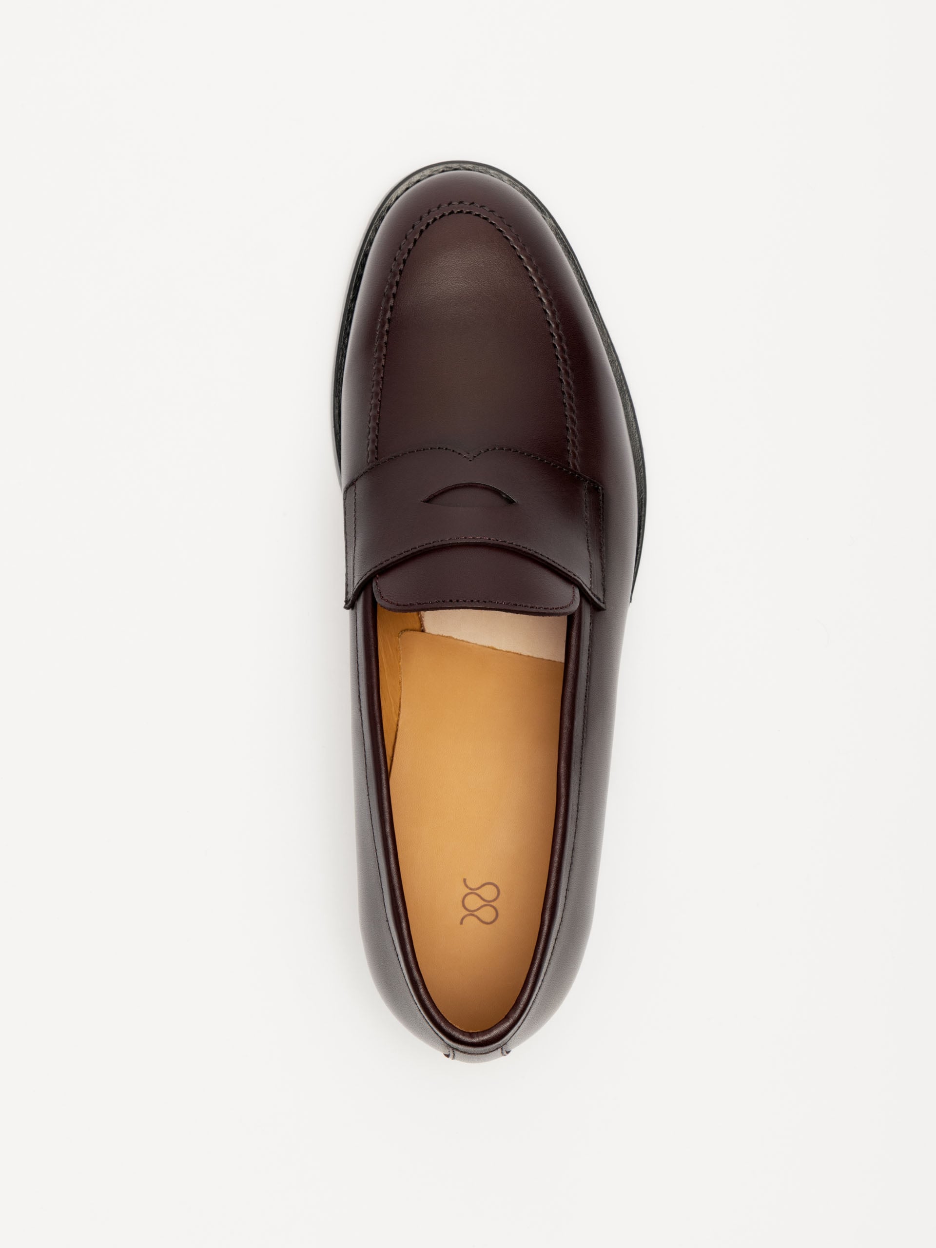 The Penny Loafer - Burgundy Calf