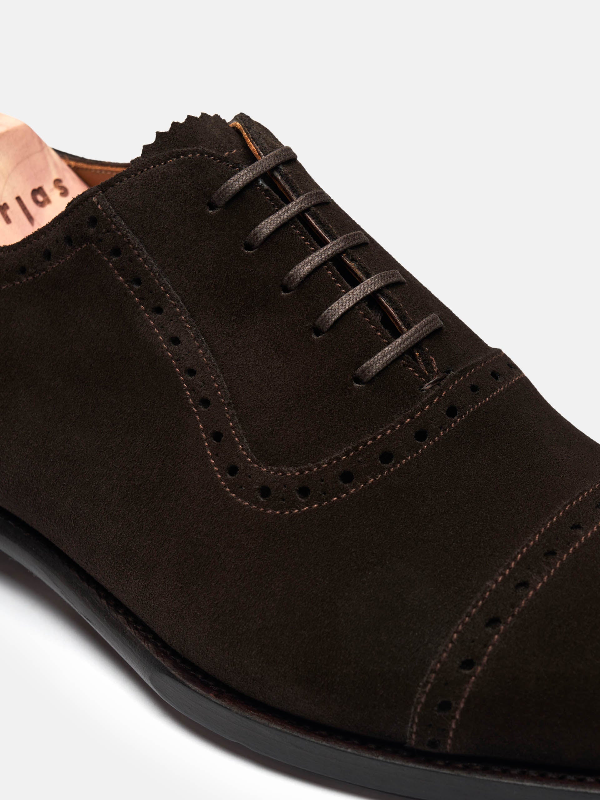 The Adelaide Oxford - Brown Suede