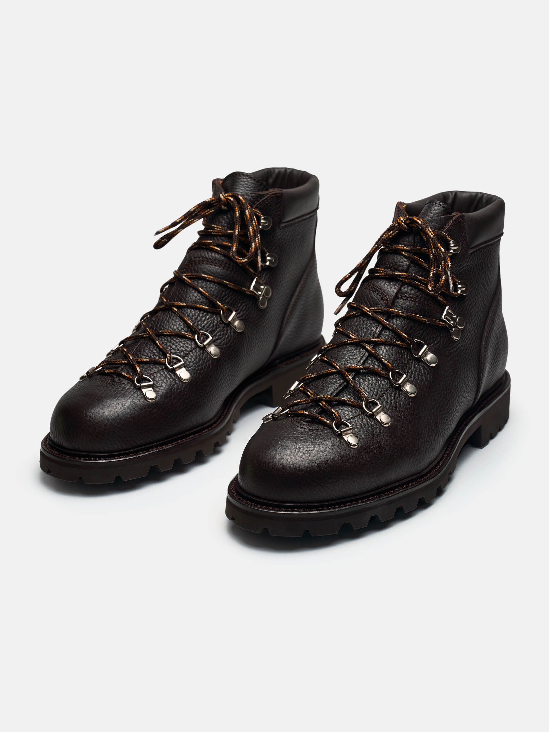 The Hiking Boot - Brown Grain
