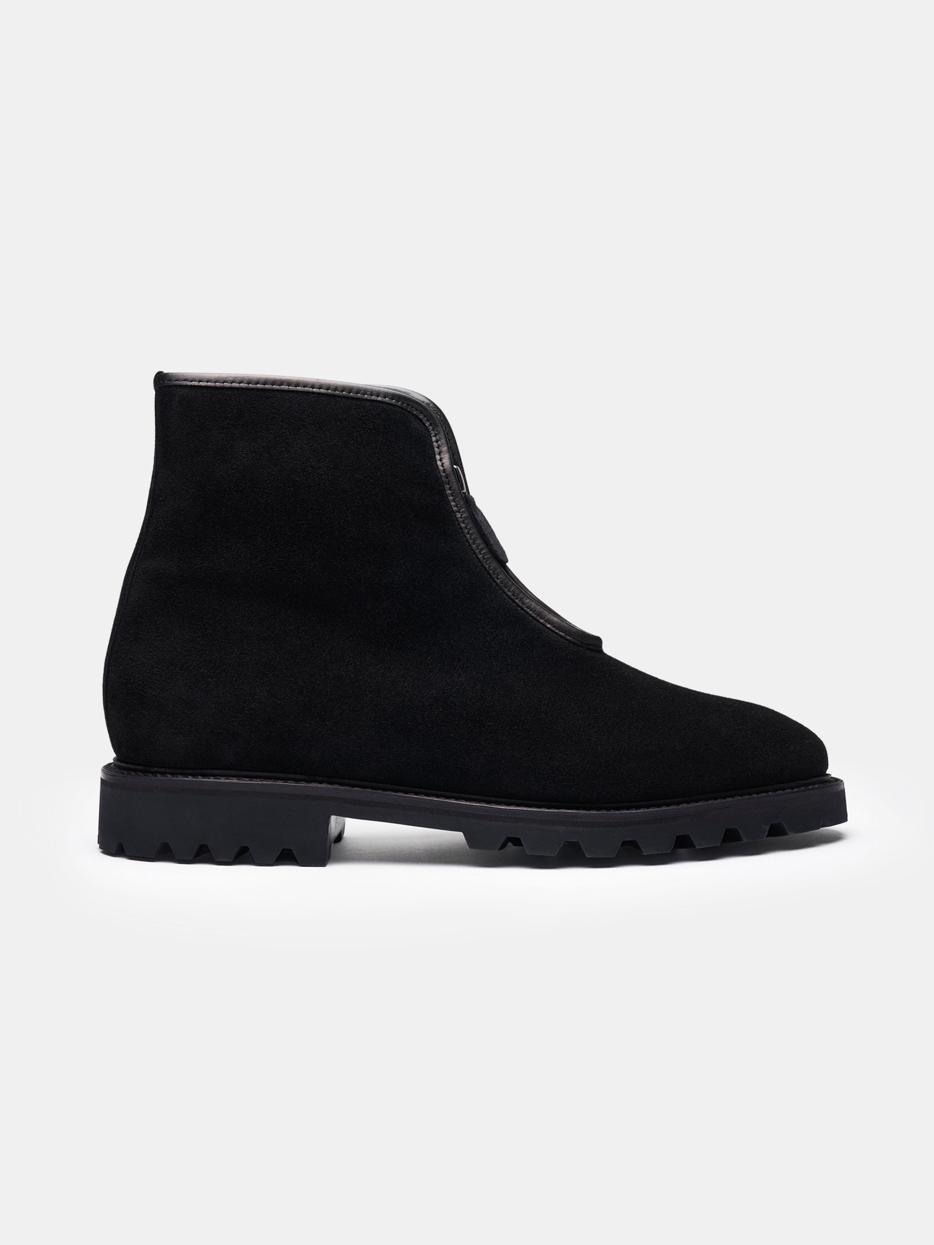 The Alpine Boot - Black Suede