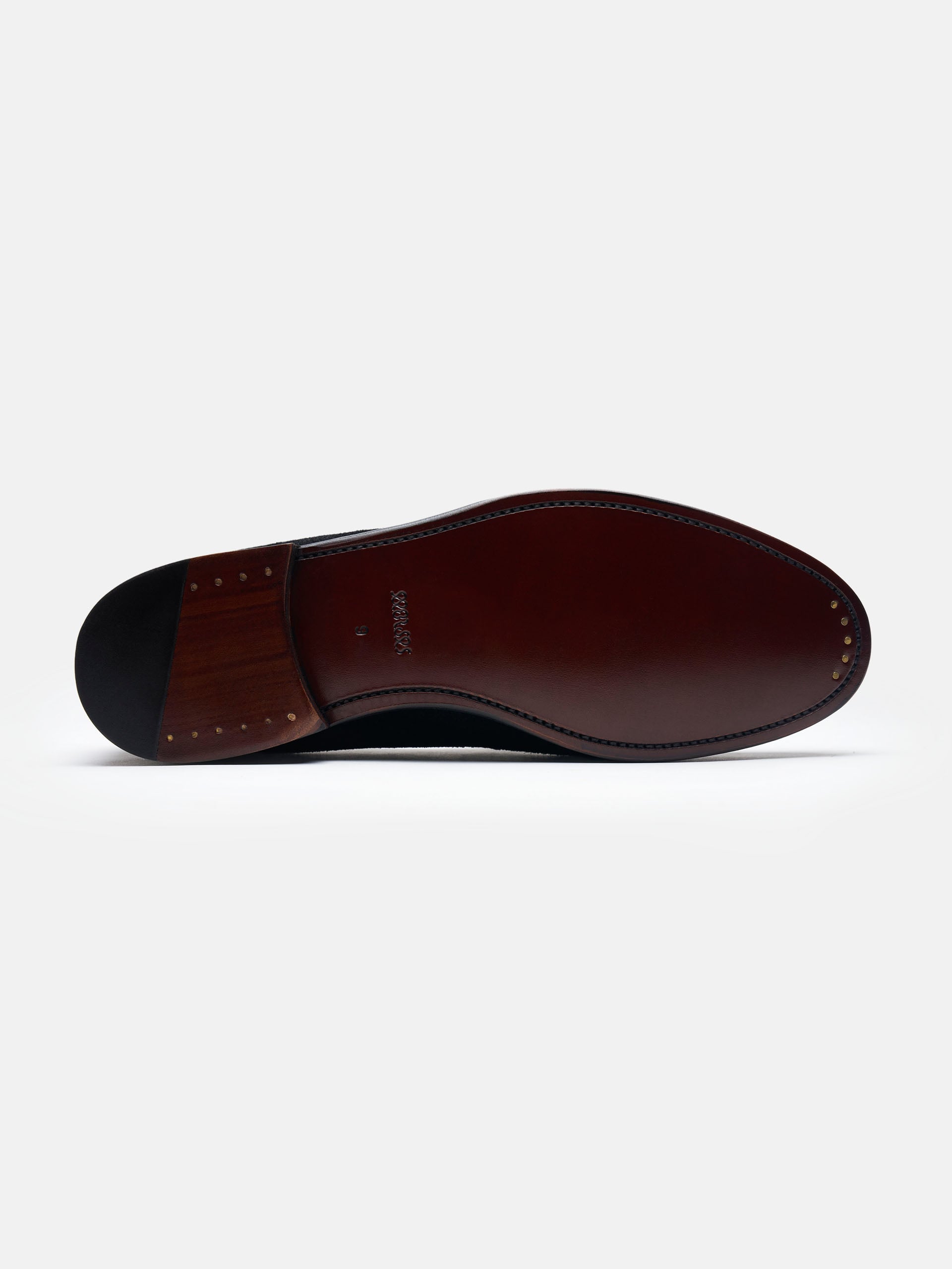 The Penny Loafer - Black Suede