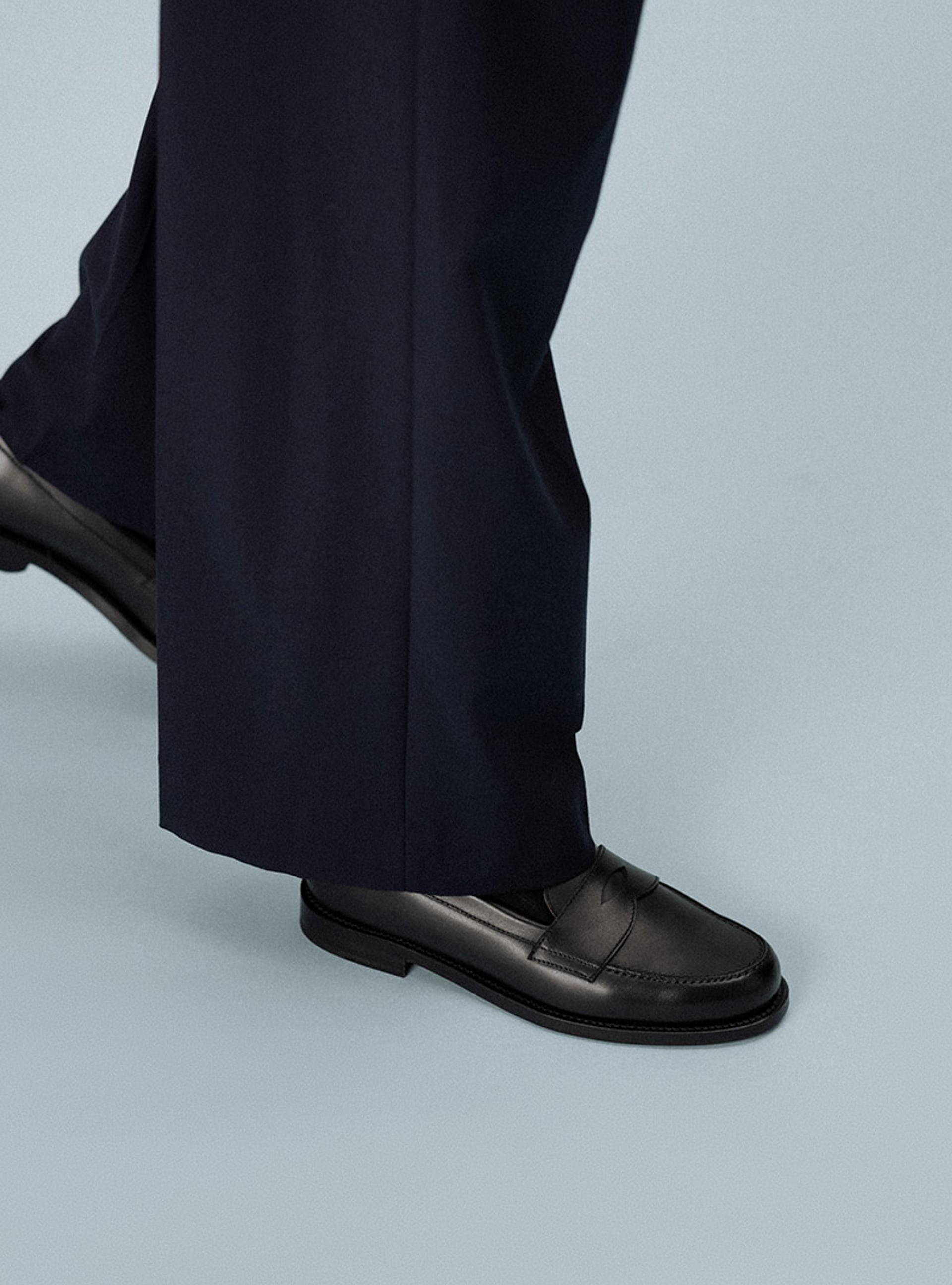 The Ivy Loafer - Black Calf