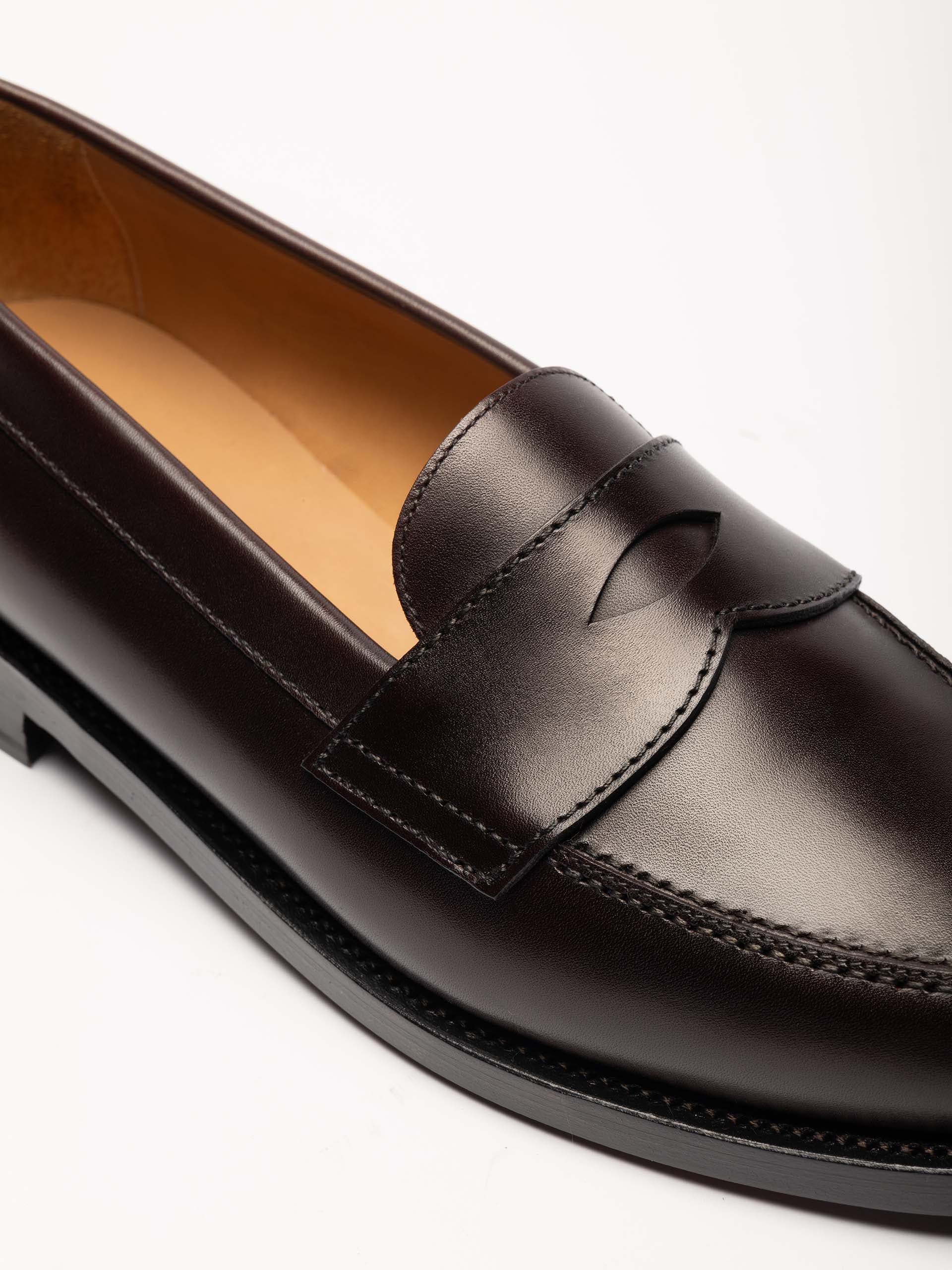 The Ivy Loafer - Burgundy Calf