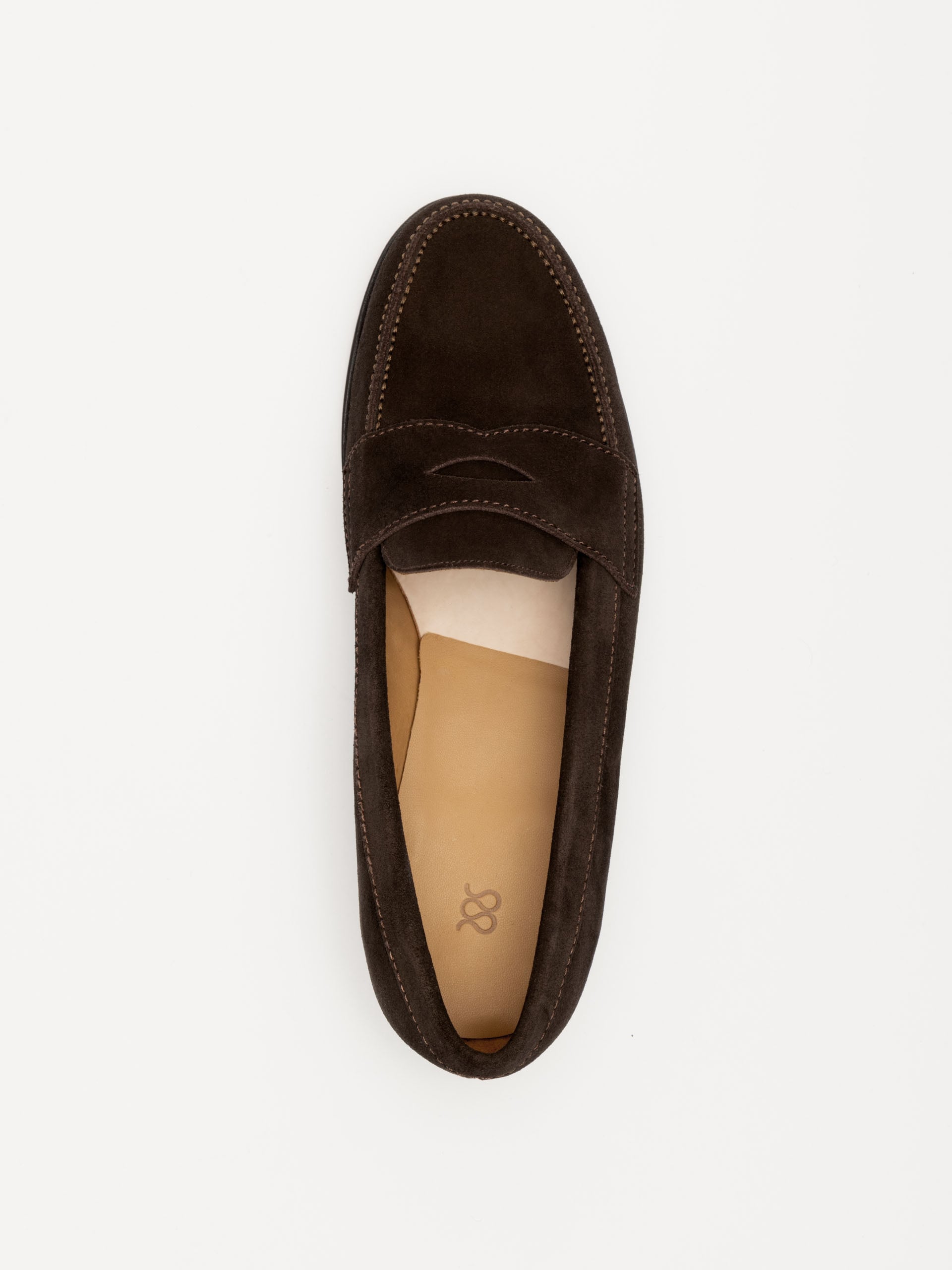 The Ivy Loafer - Brown Suede