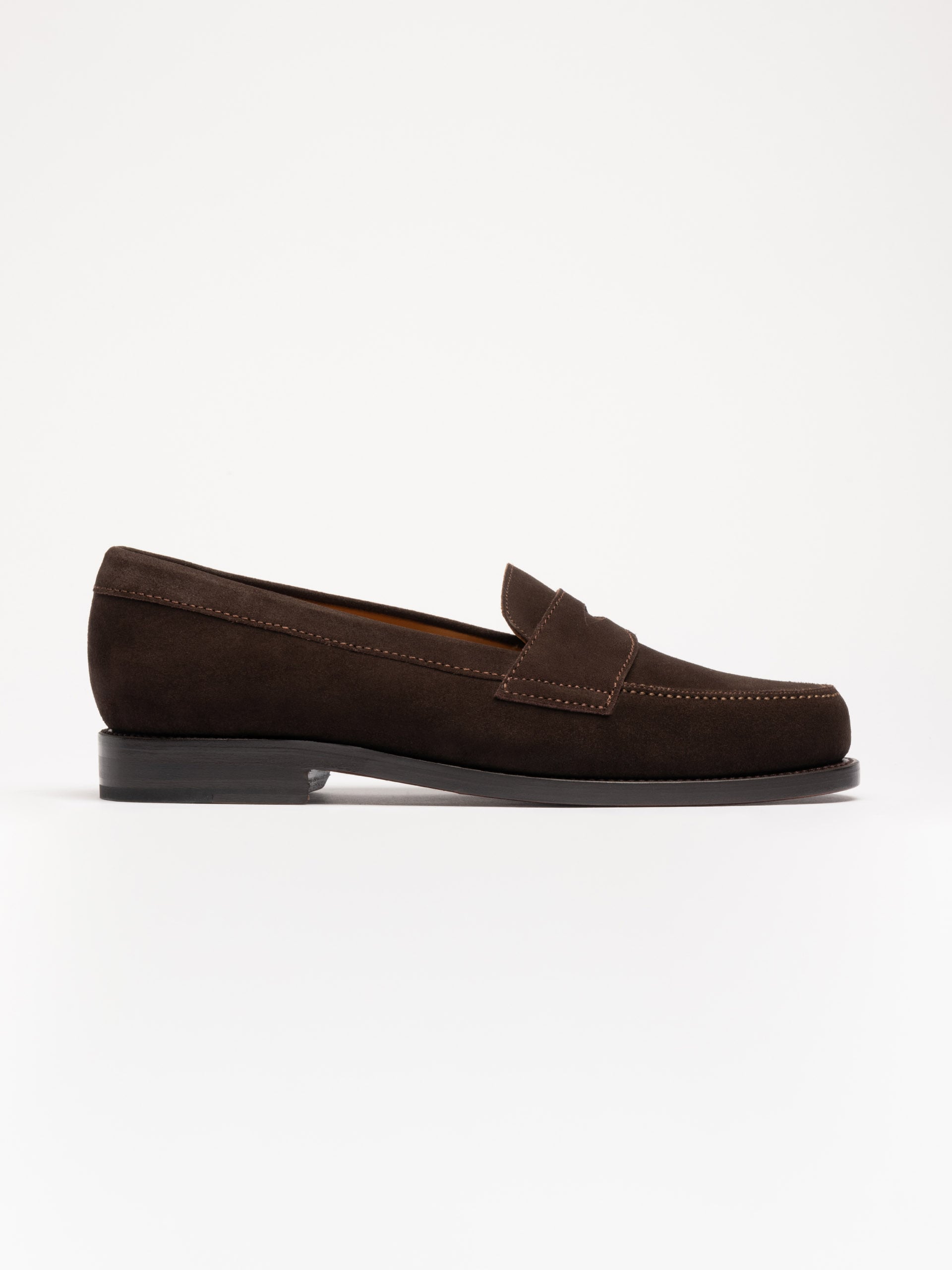 The Ivy Loafer - Brown Suede