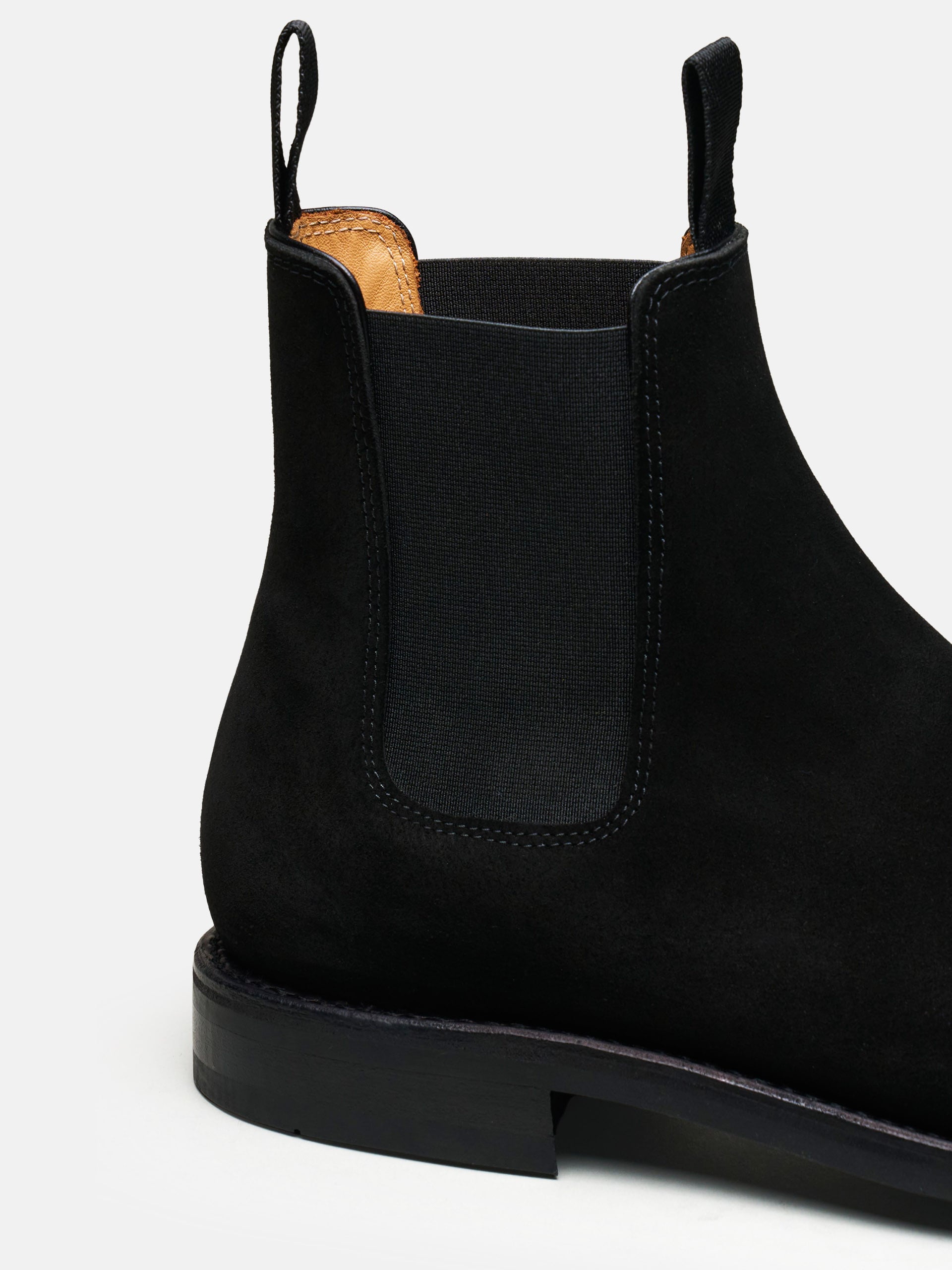 The Chelsea Boot - Black Suede