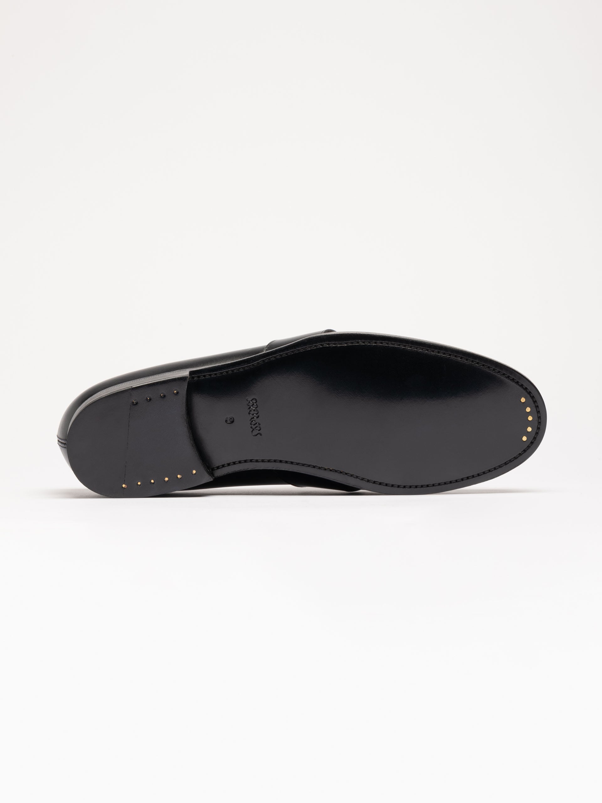 The Full Strap Loafer - Black Calf