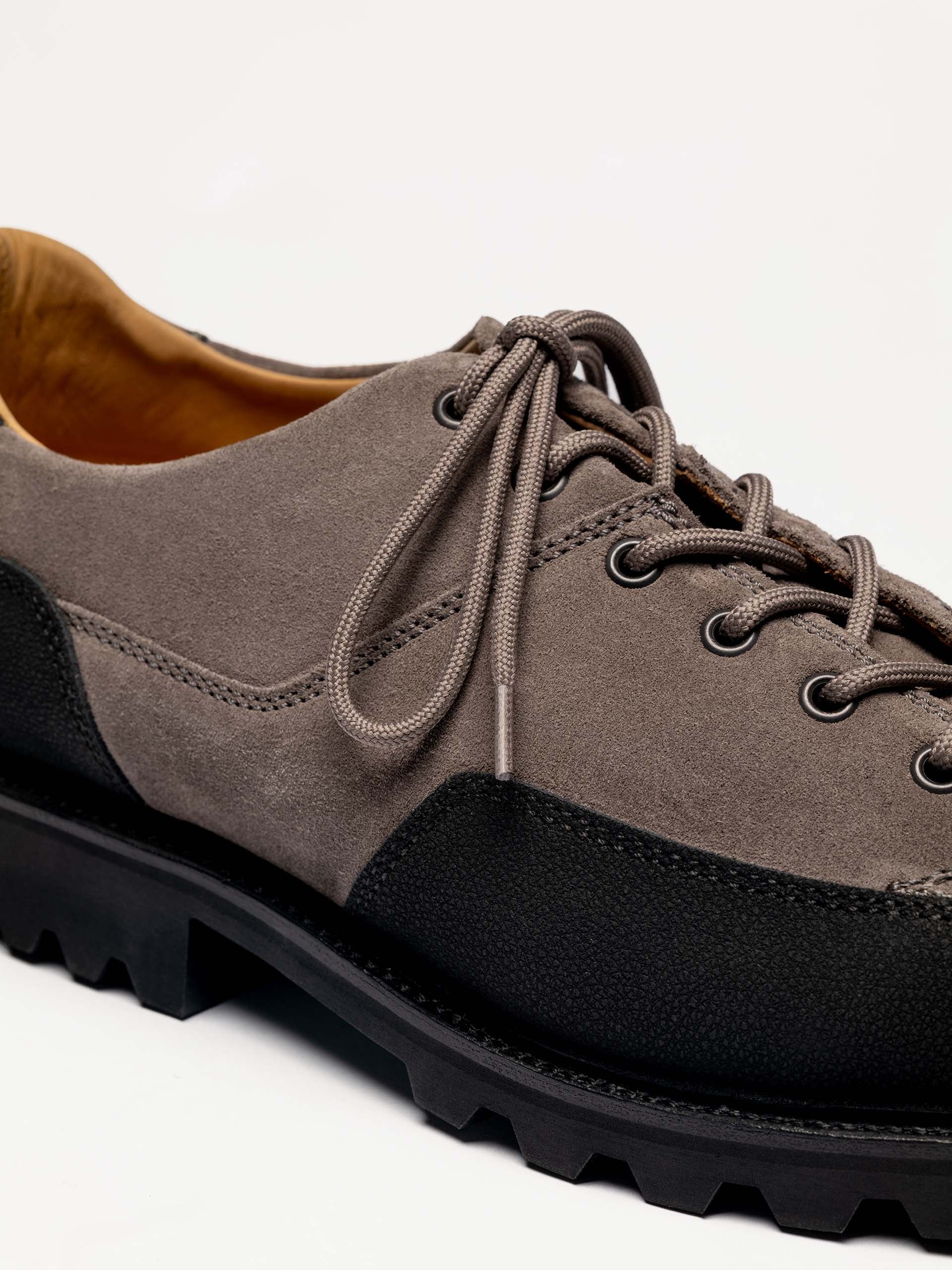The Hybrid Hiker Sneaker - Taupe Suede