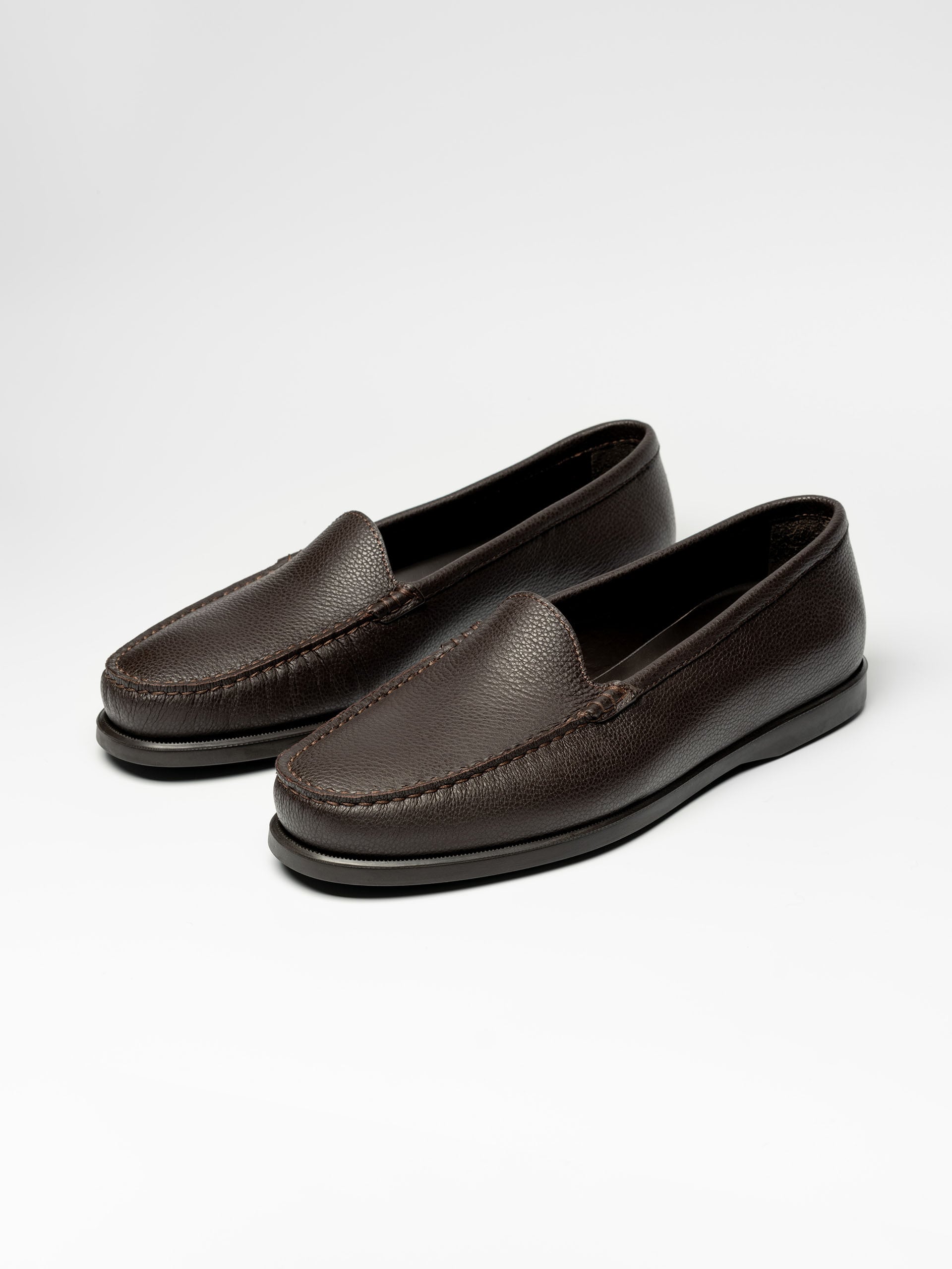 The Venetian Loafer - Brown Grain