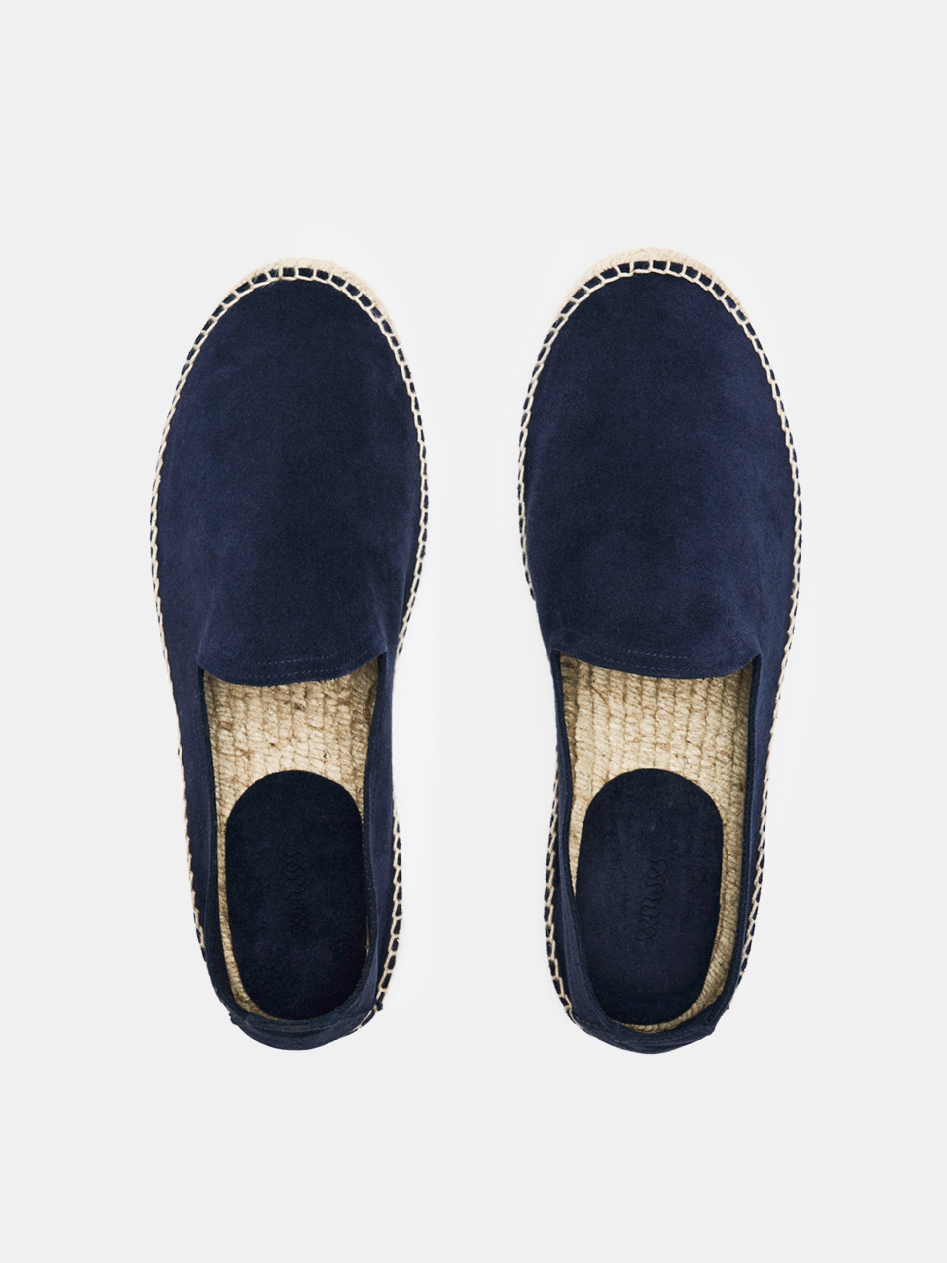 The Espadrille - Navy Suede