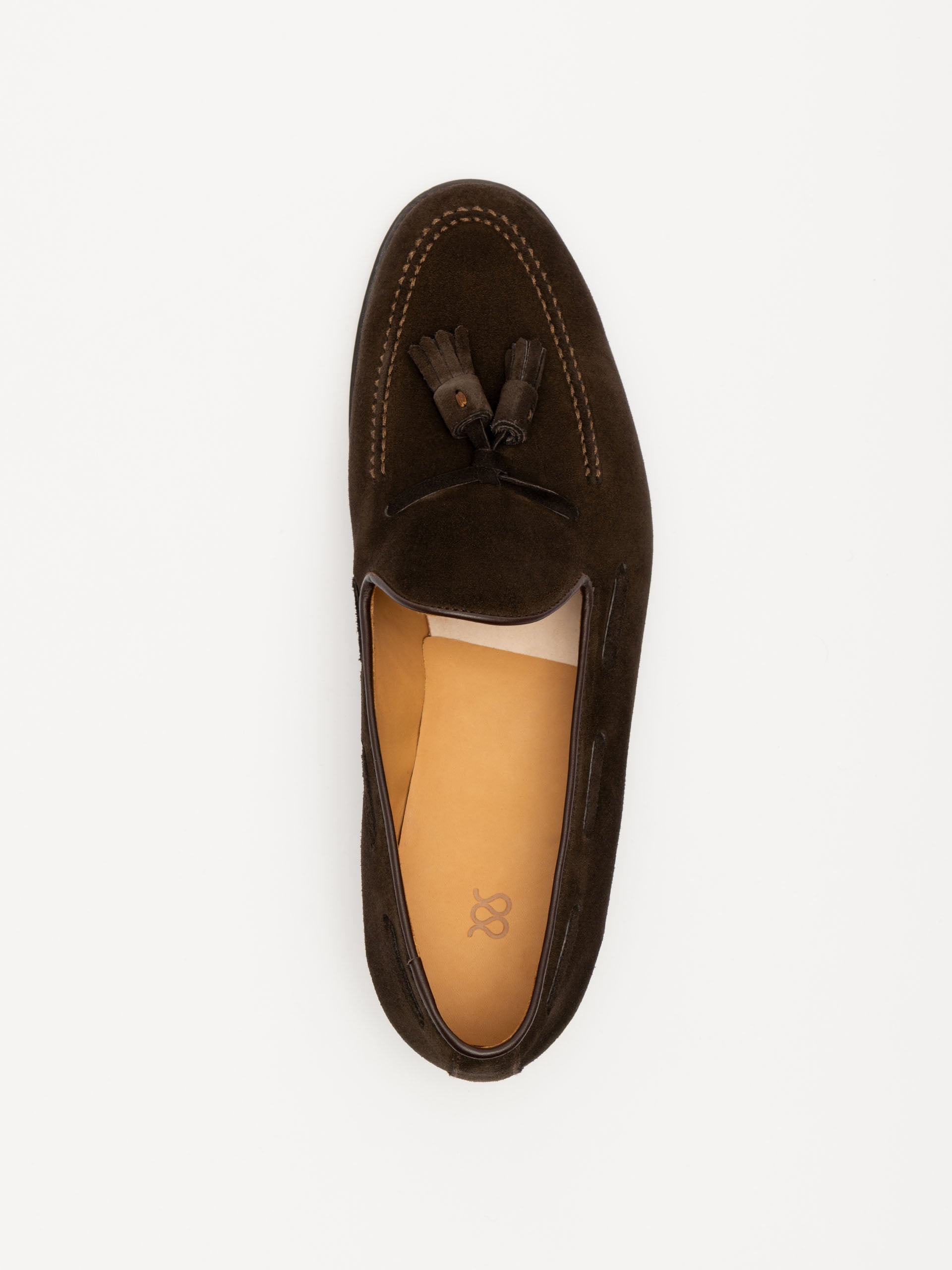 The Tassel Loafer - Brown Suede