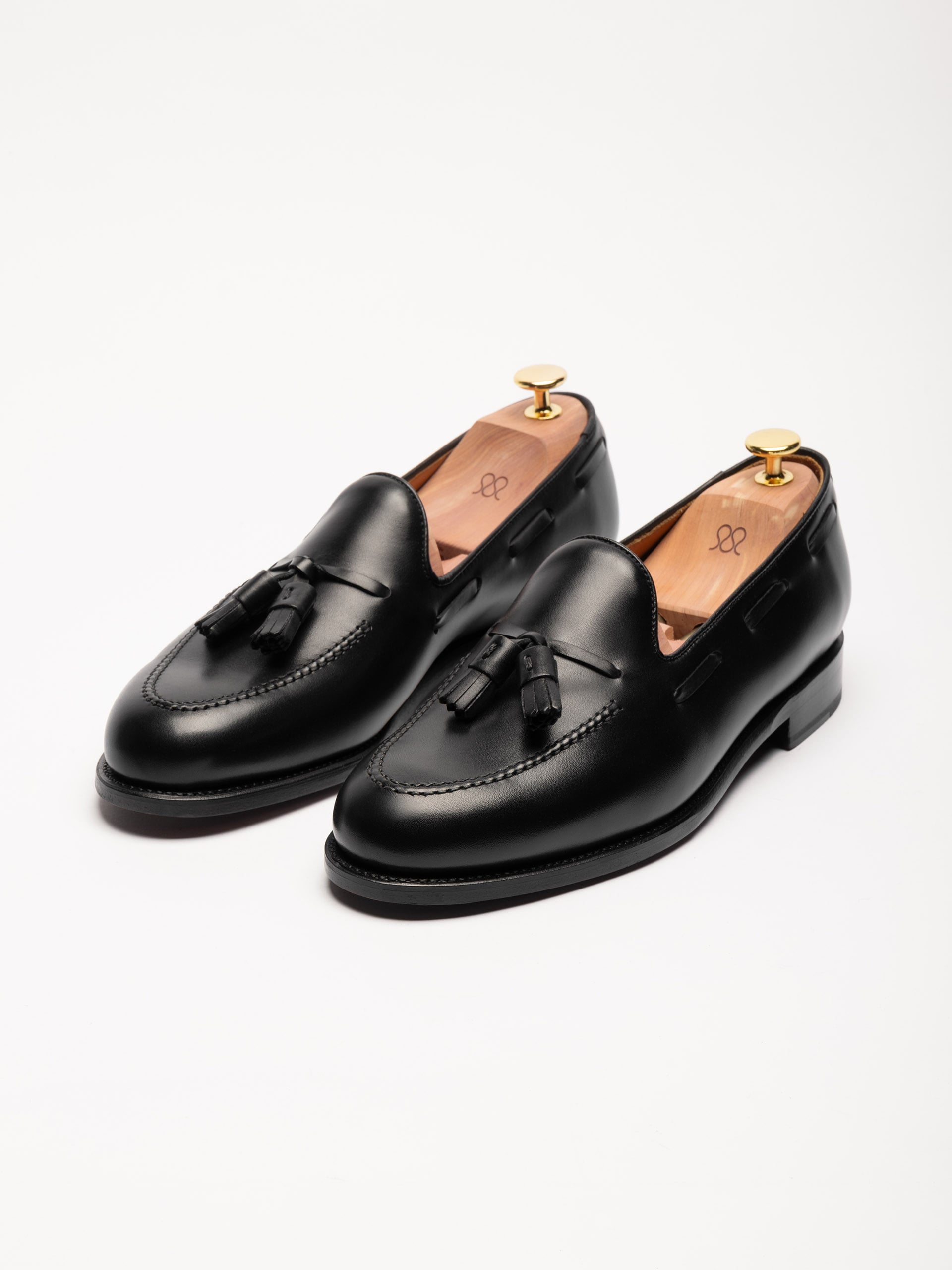 The Tassel Loafer - Black Calf