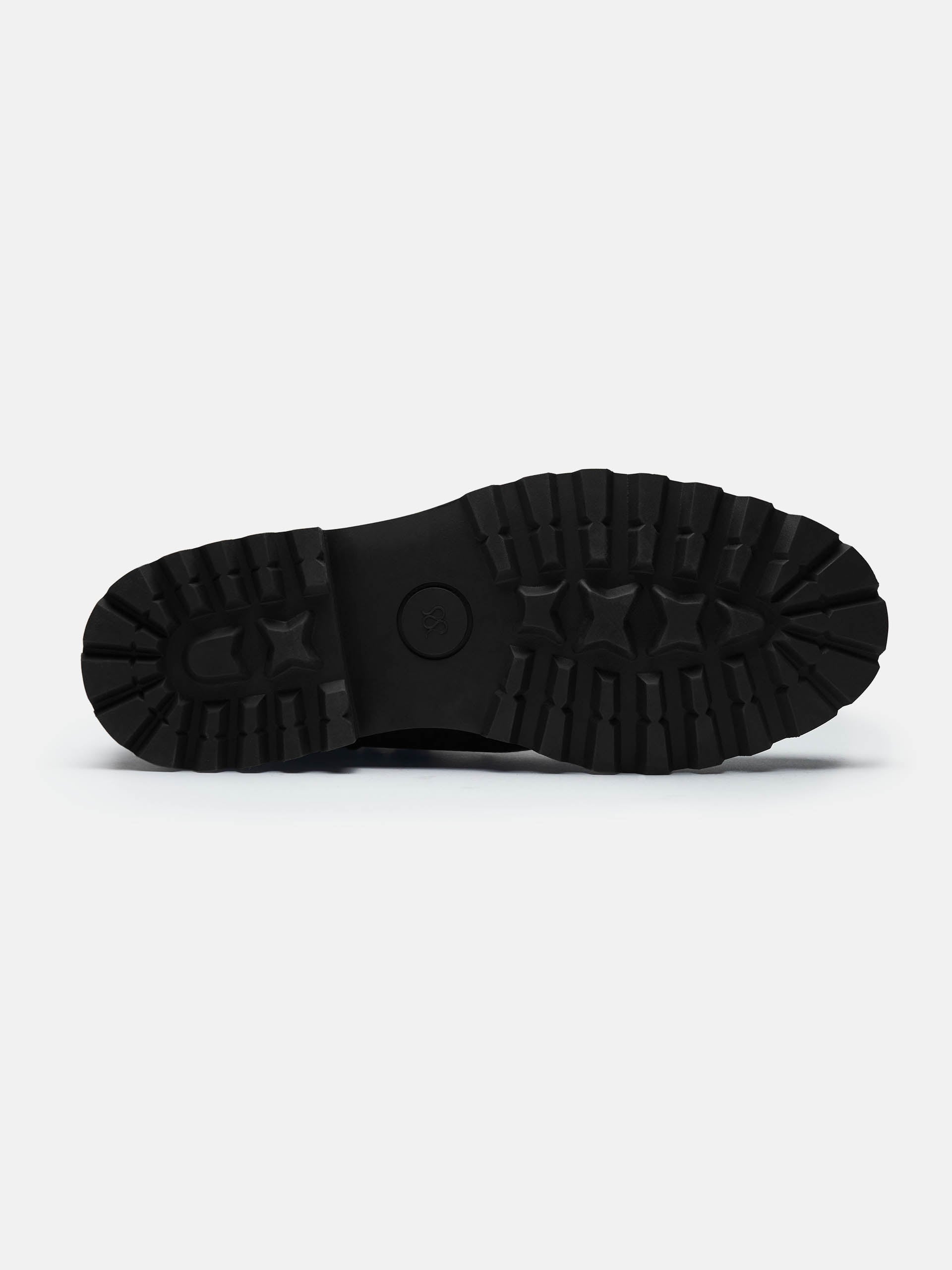 The Hiking Boot - Black Grain